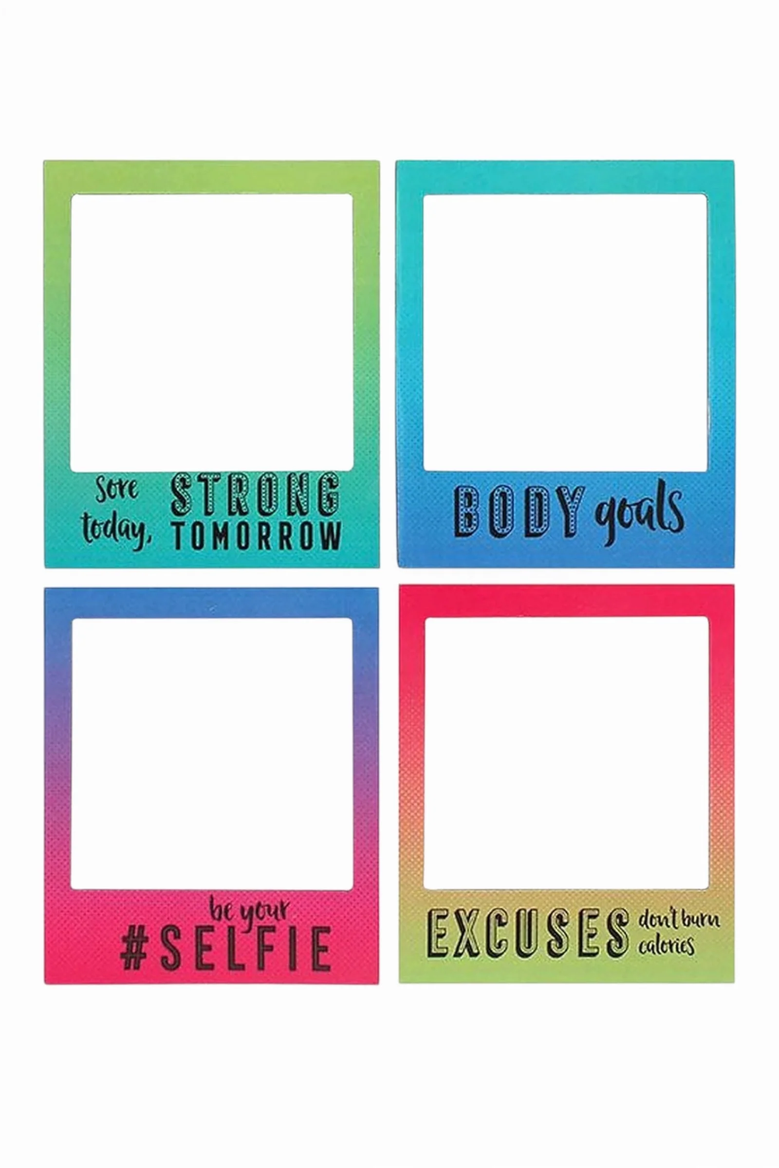 4 Motivational Magnetic Photo Frames - Image 2