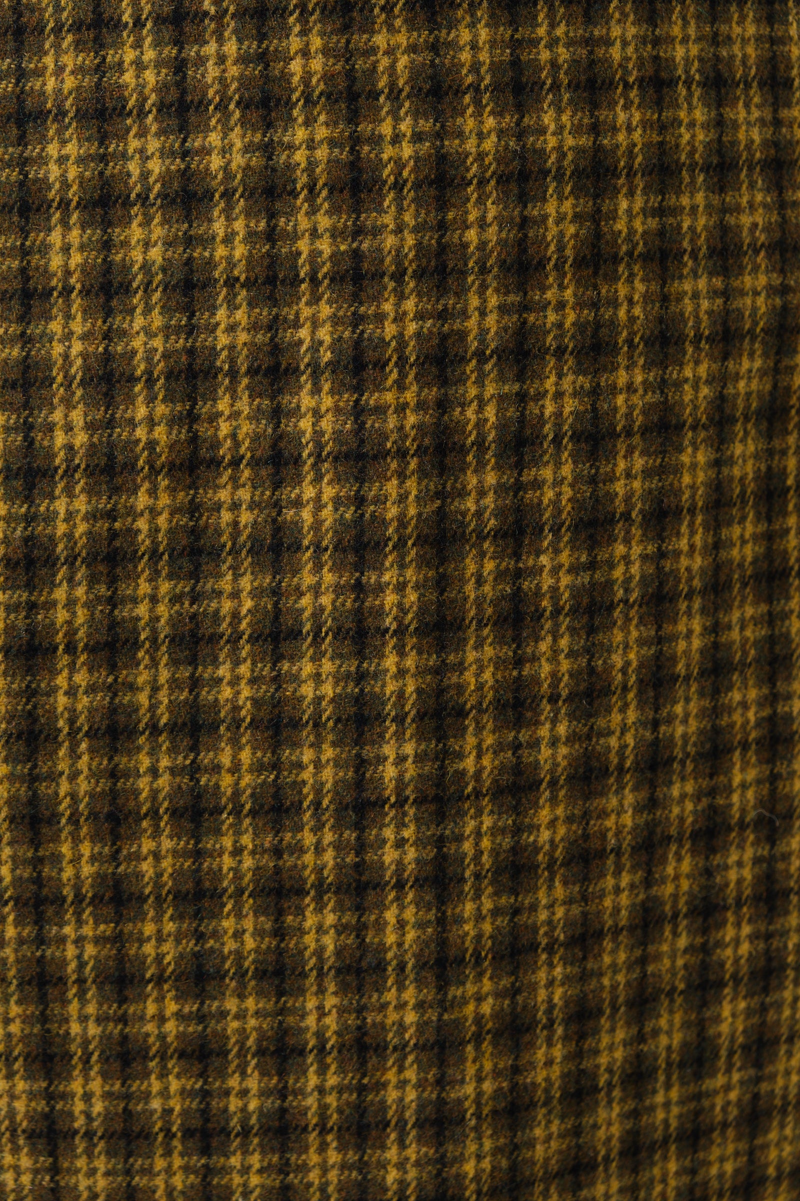 Aubin Wyoming Check A-Line Mini Skirt - Mustard - Image 5