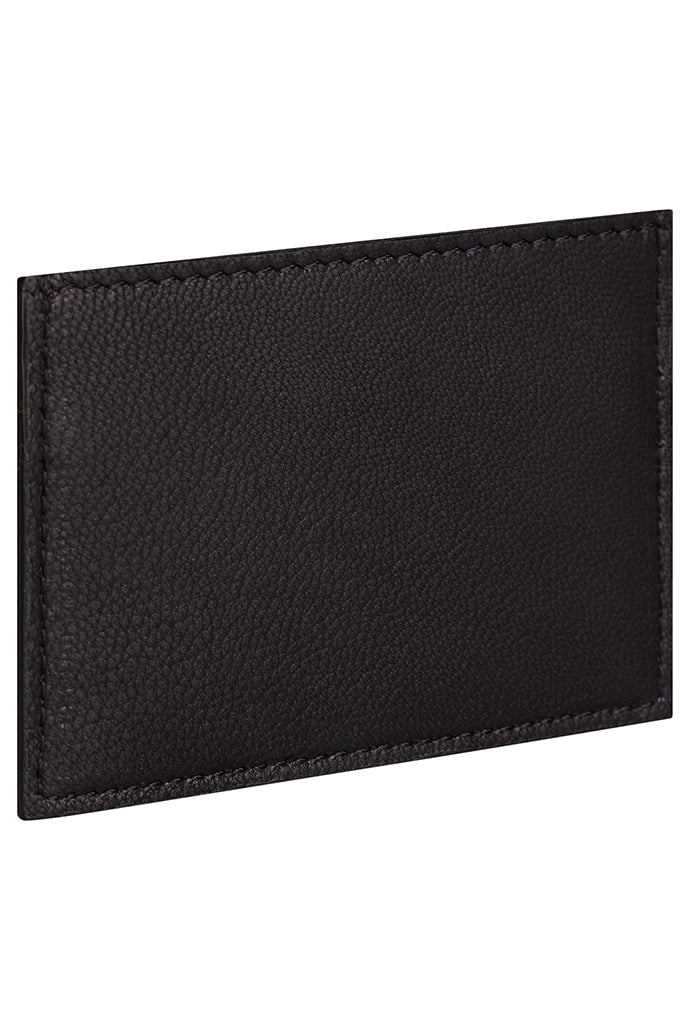 Aurelie Toadstool Embroidered Leather Card Holder - Image 3
