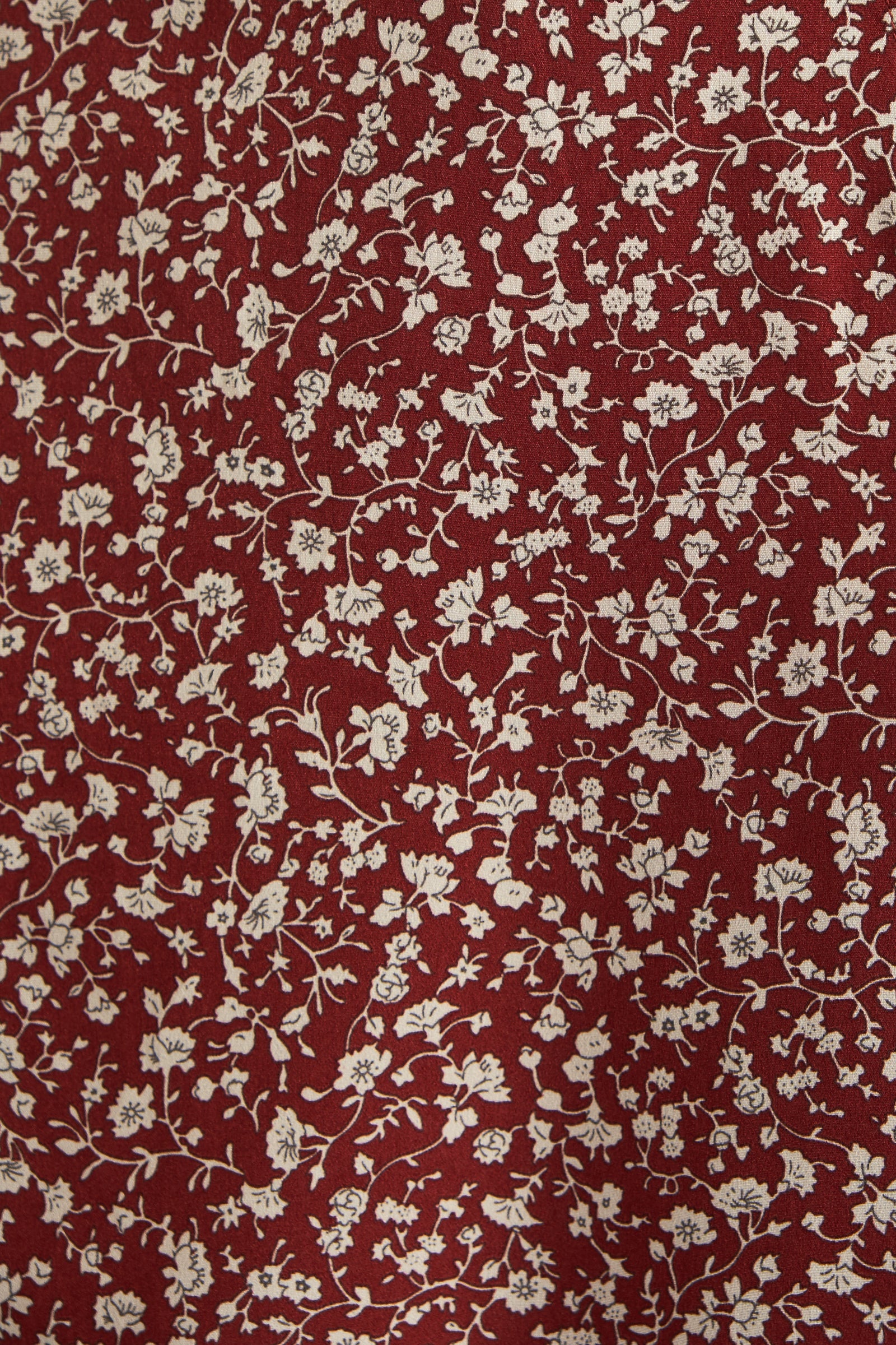 Barney Floral Print Midi Skirt Rust - Image 5