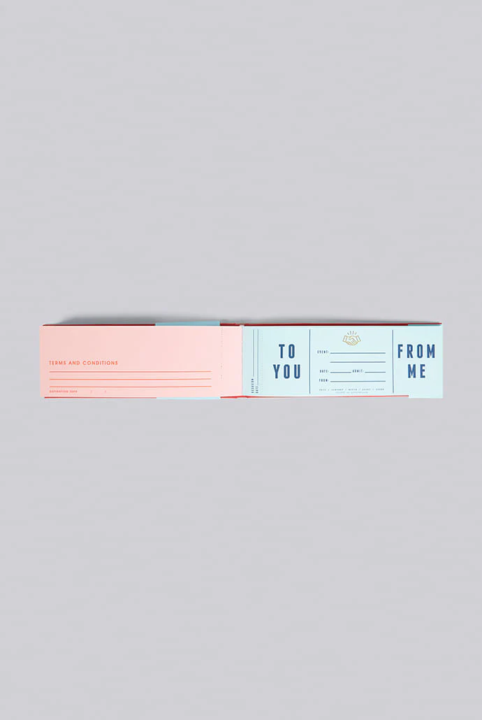 Blank Ticket Book - Image 3