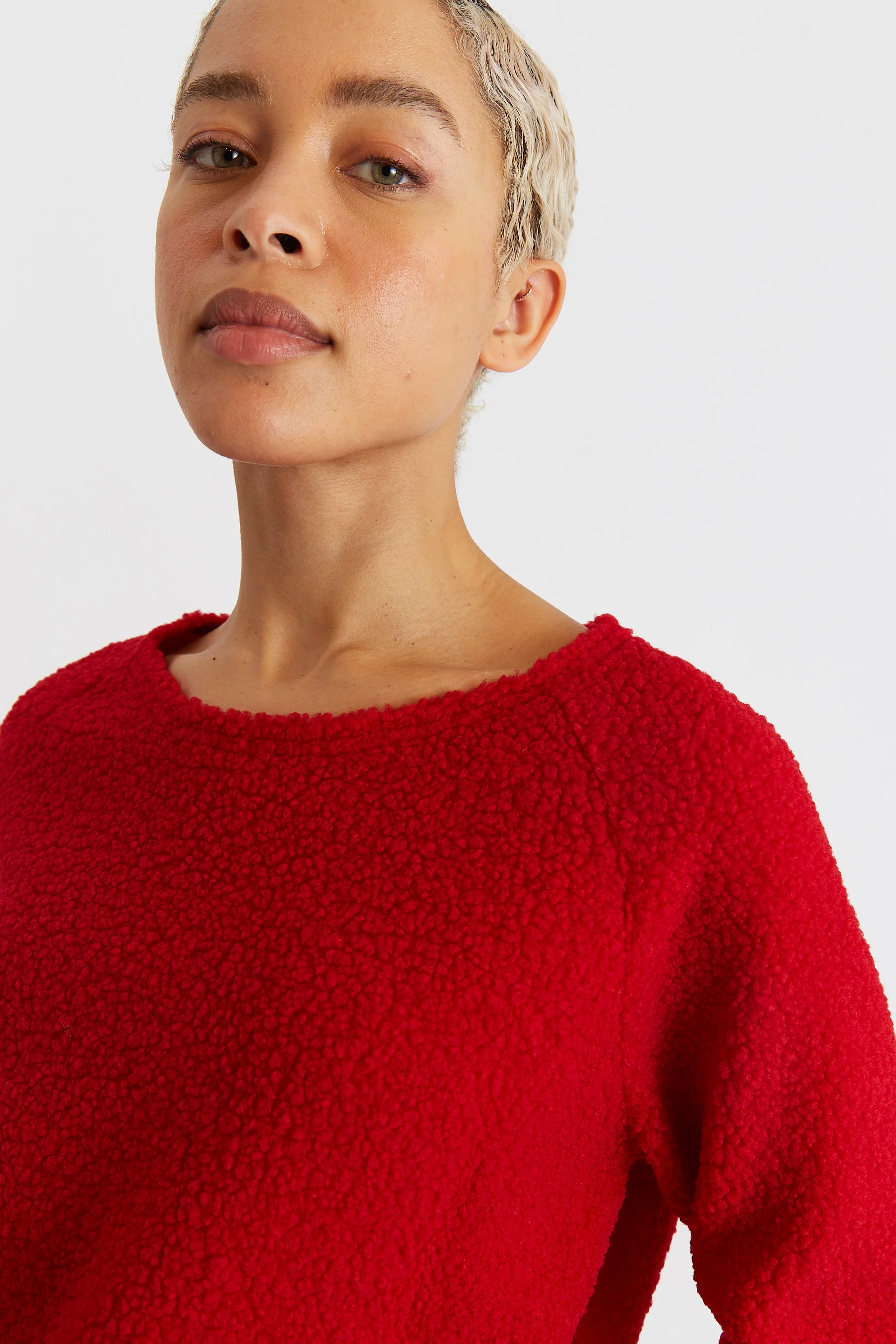 Blanka Borg Sweatshirt - Red - Image 3