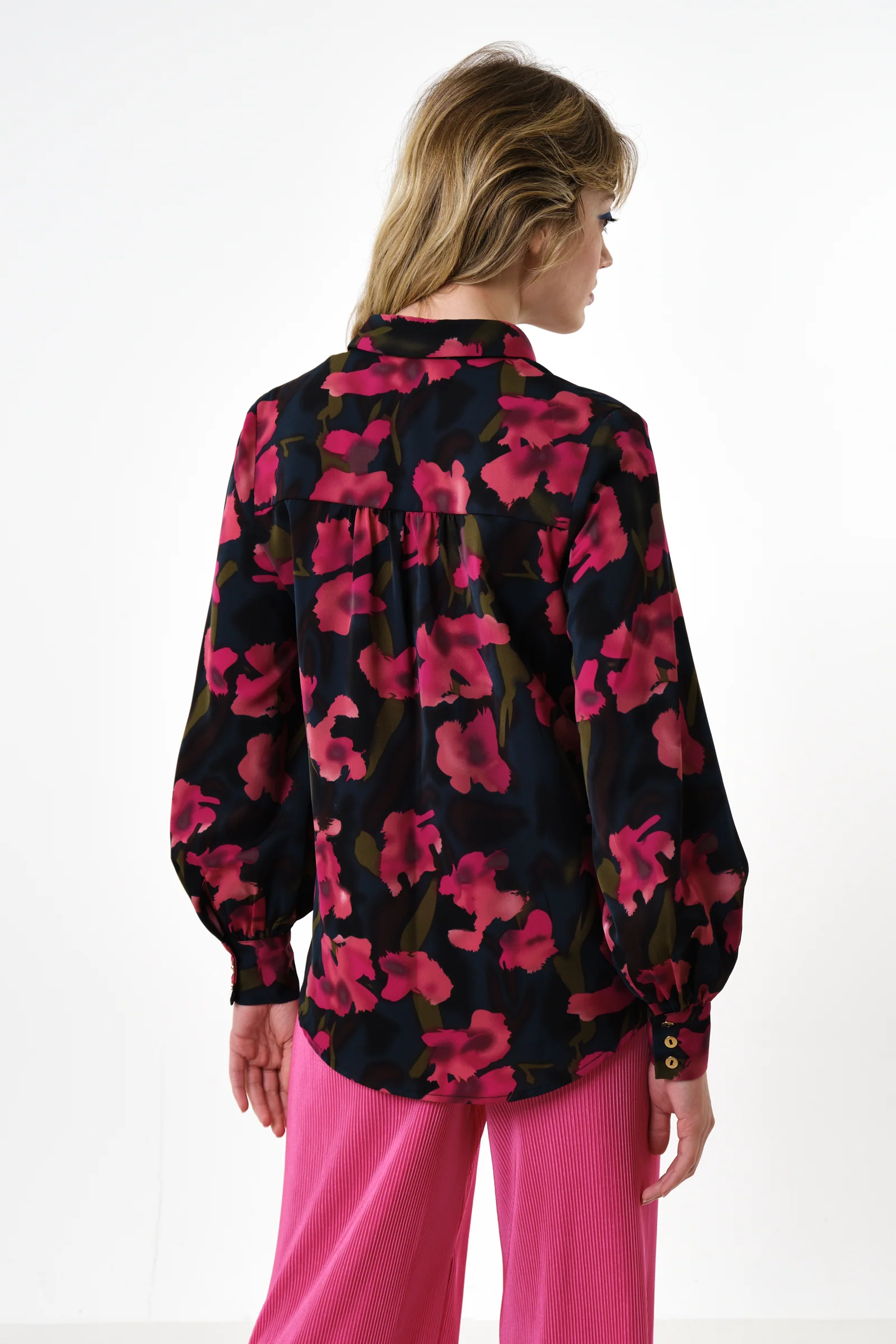 Byron Watermark Floral Print Shirt - Image 2