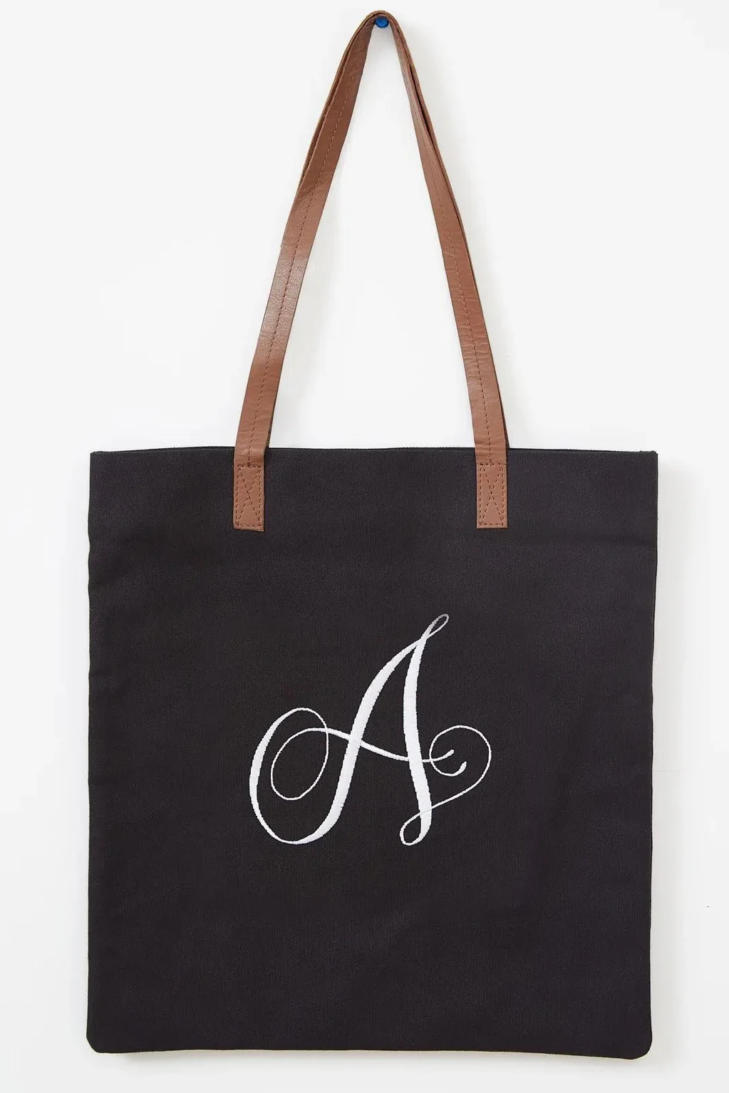 Cara Letter Canvas Tote Bag - Image 3