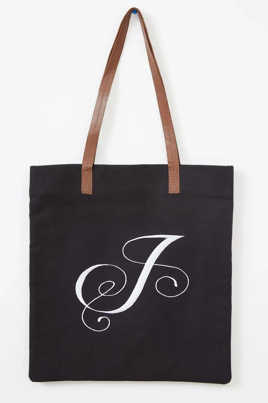 Cara Letter Canvas Tote Bag - Image 6