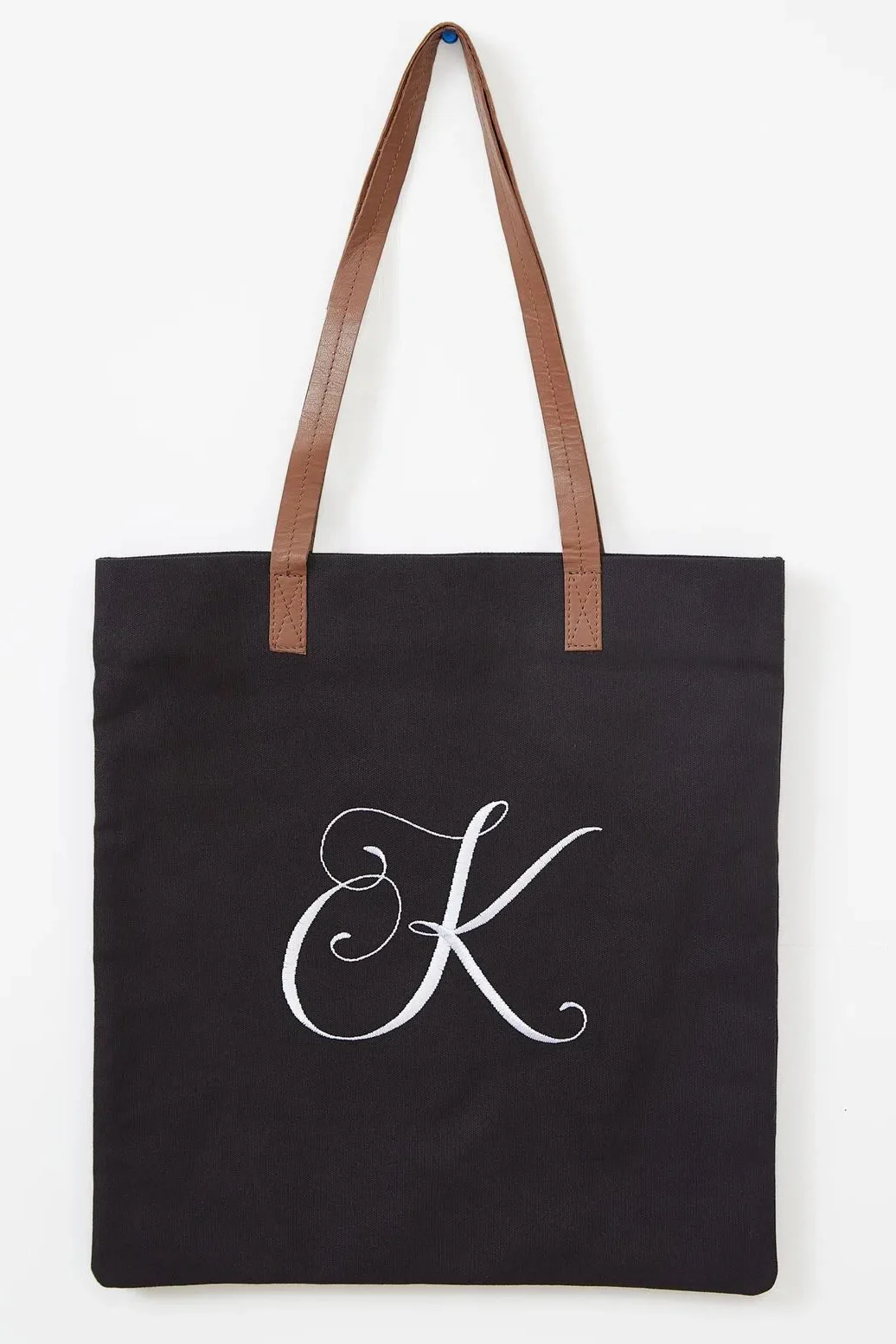 Cara Letter Canvas Tote Bag - Image 7