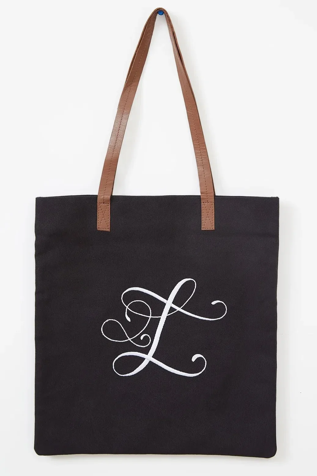 Cara Letter Canvas Tote Bag - Image 8