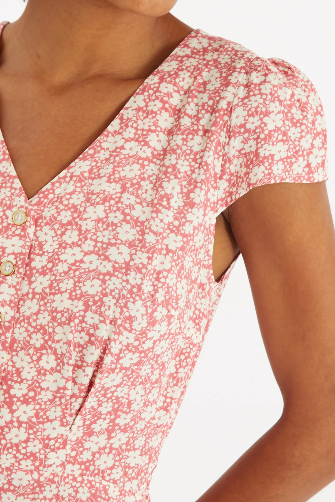 Cathleen Mini Periwinkle Tea Dress - Image 4