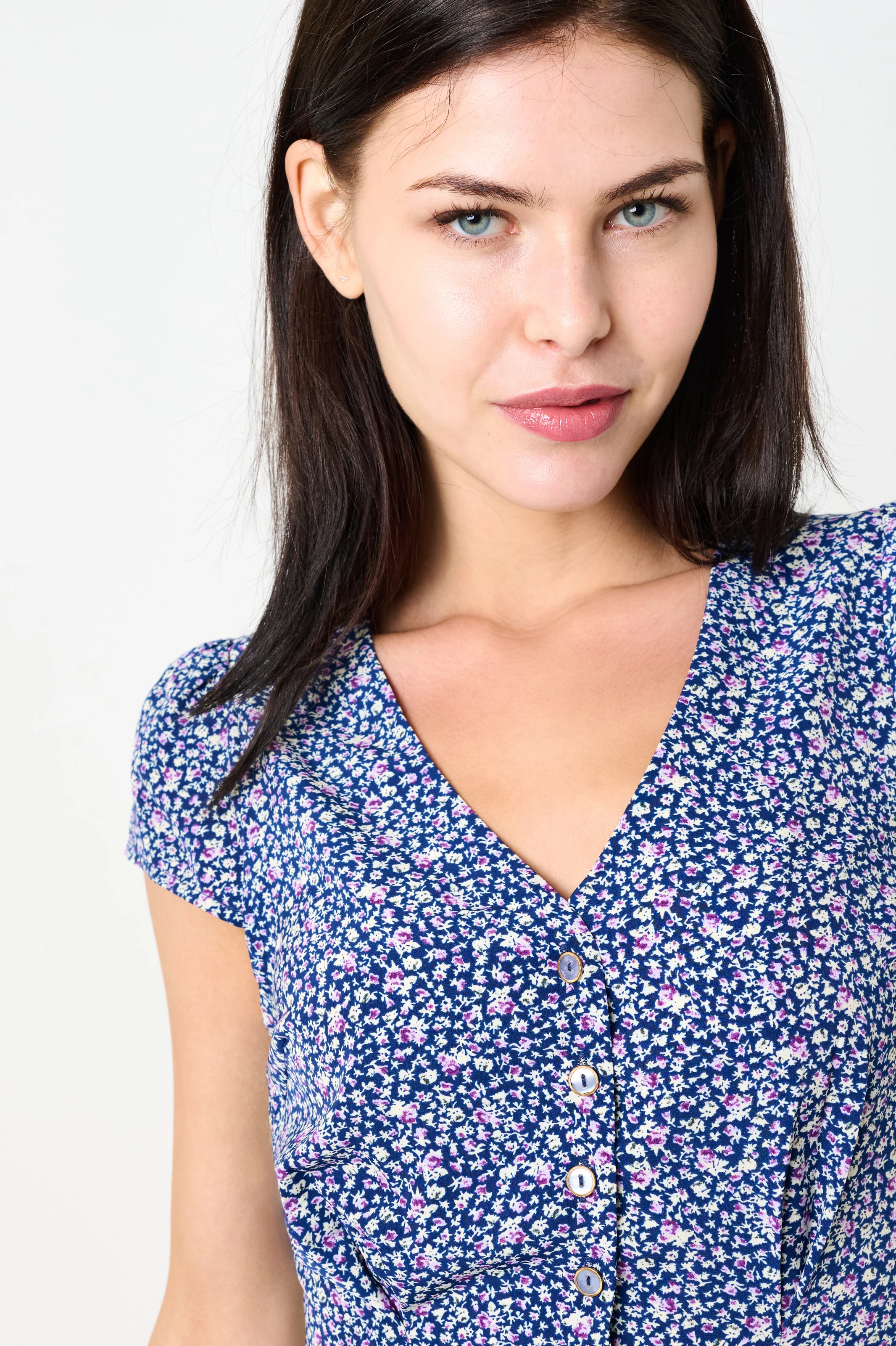 Cathleen Mini Tea Dress Ditsy Floral - Image 3