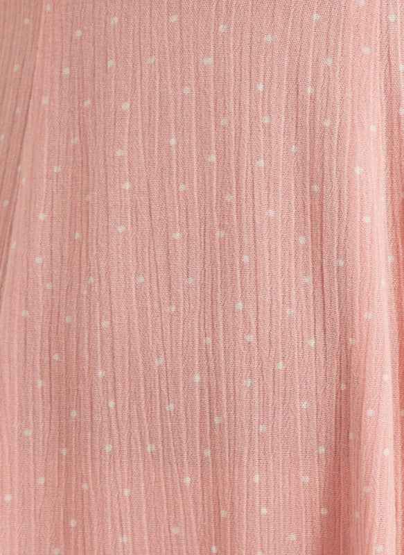 Cathleen Mini Petite Dot Tea Dress - Image 6