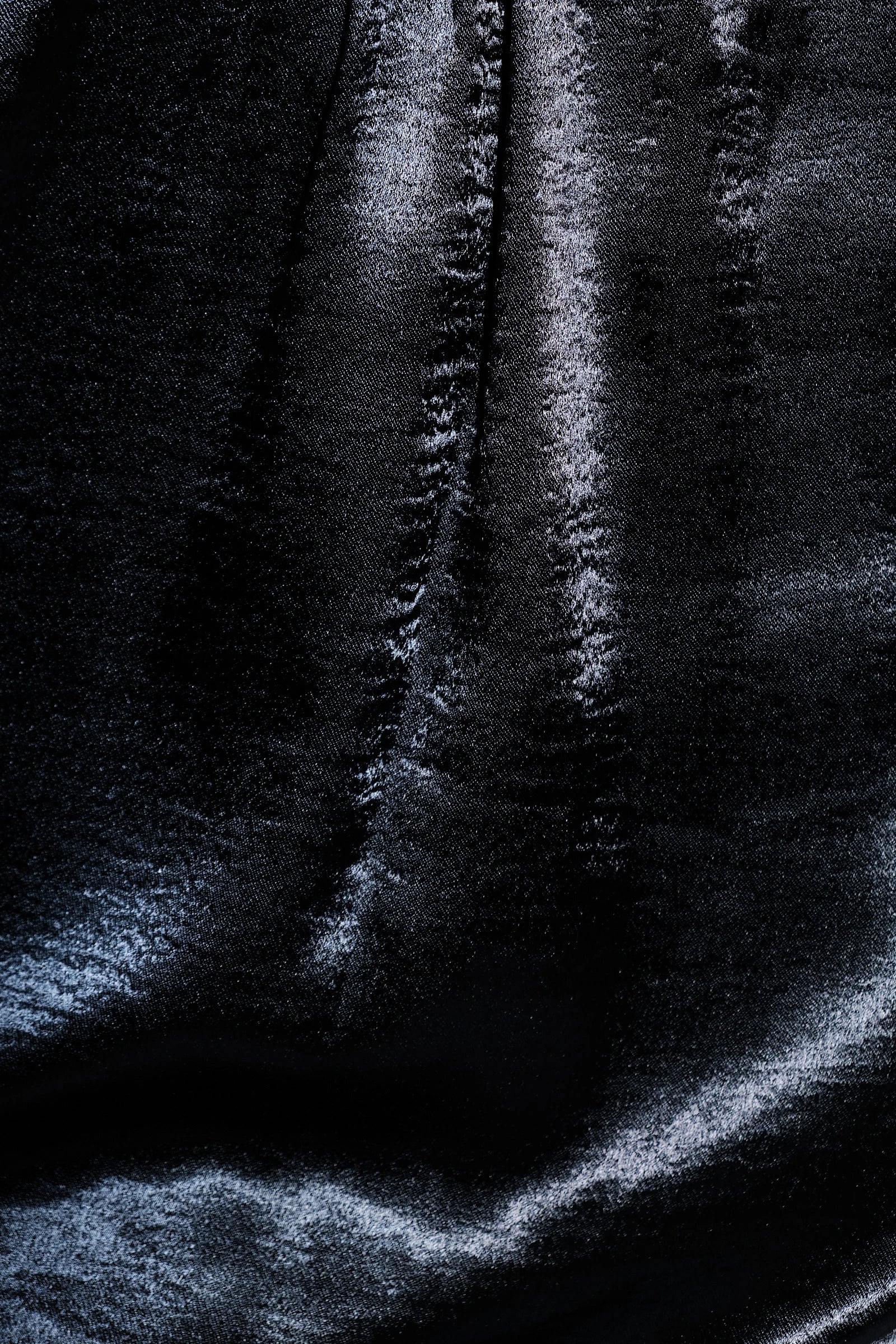 Chava Satin Cargo Pant in Navy - Image 6