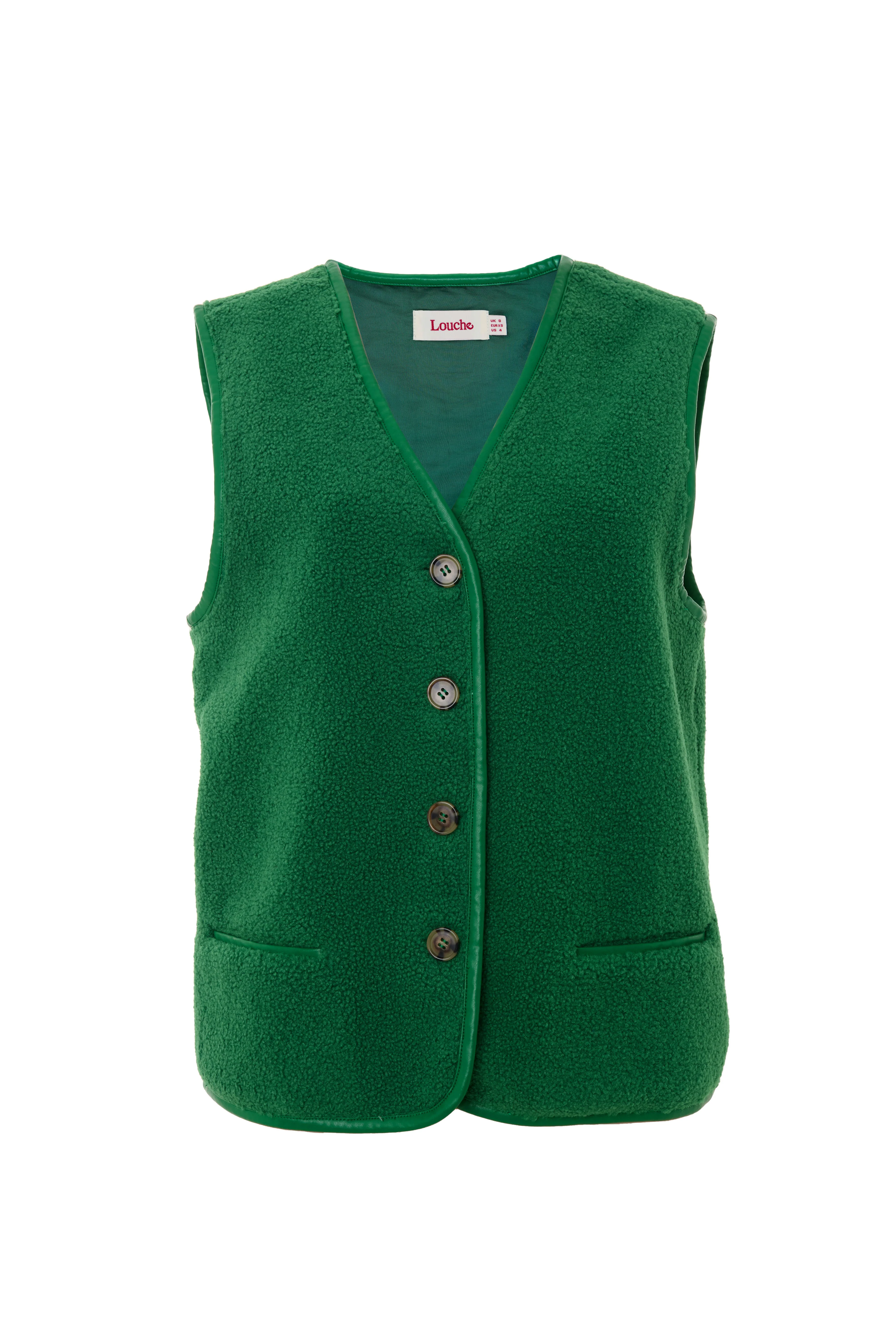 Chris Borg Waistcoat - Green - Image 6