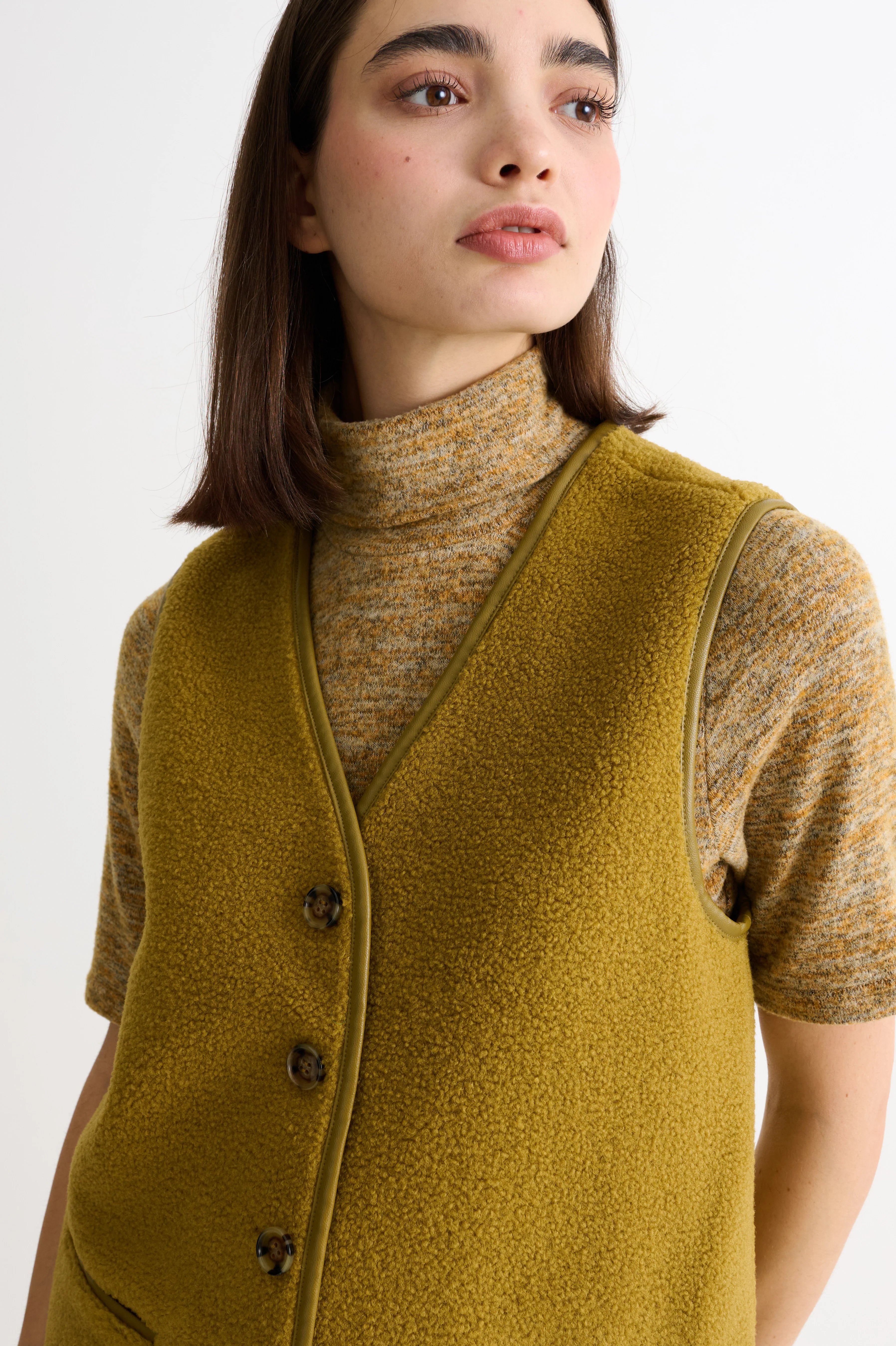 Chris Borg Waistcoat – Mustard - Image 4