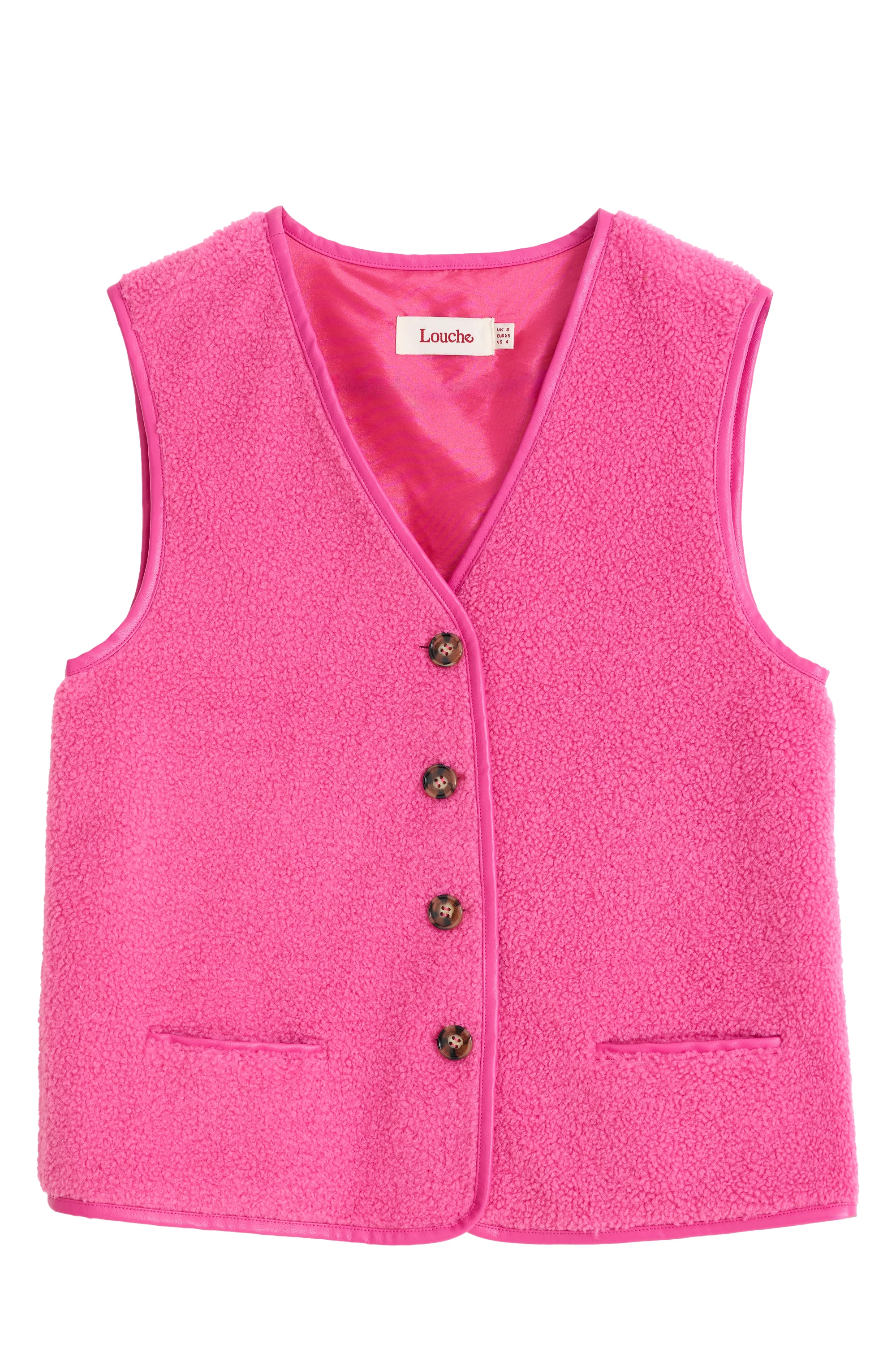 Chris Borg Waistcoat – Pink - Image 6