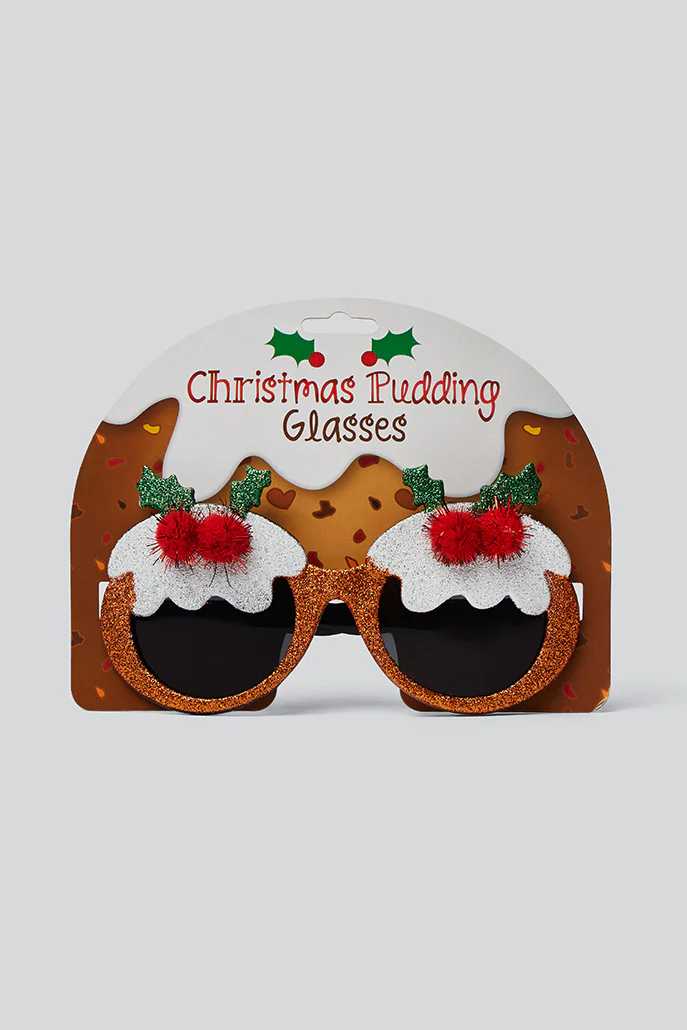 Christmas Pudding Glasses - Image 2