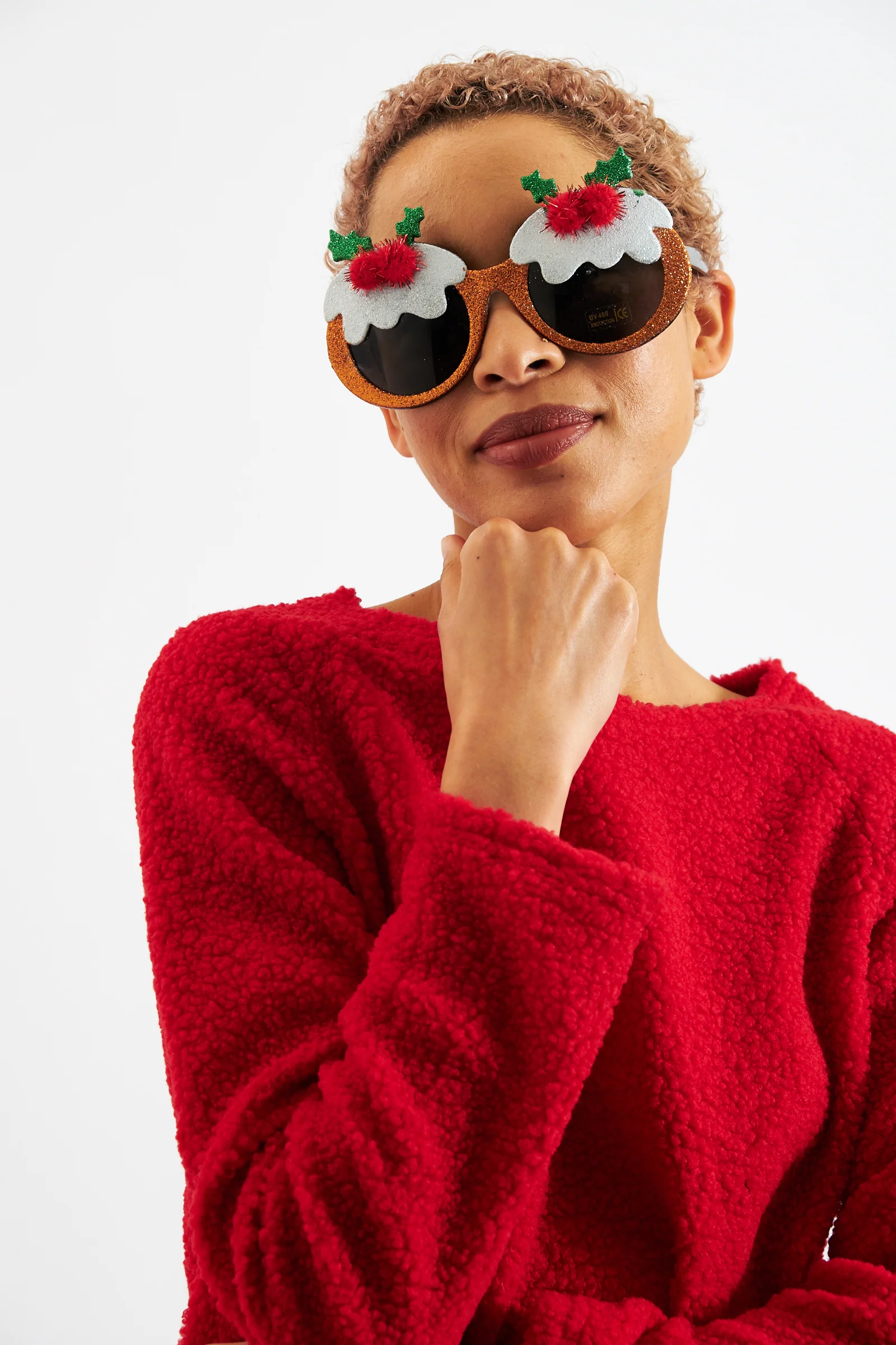 Christmas Pudding Glasses - Image 3