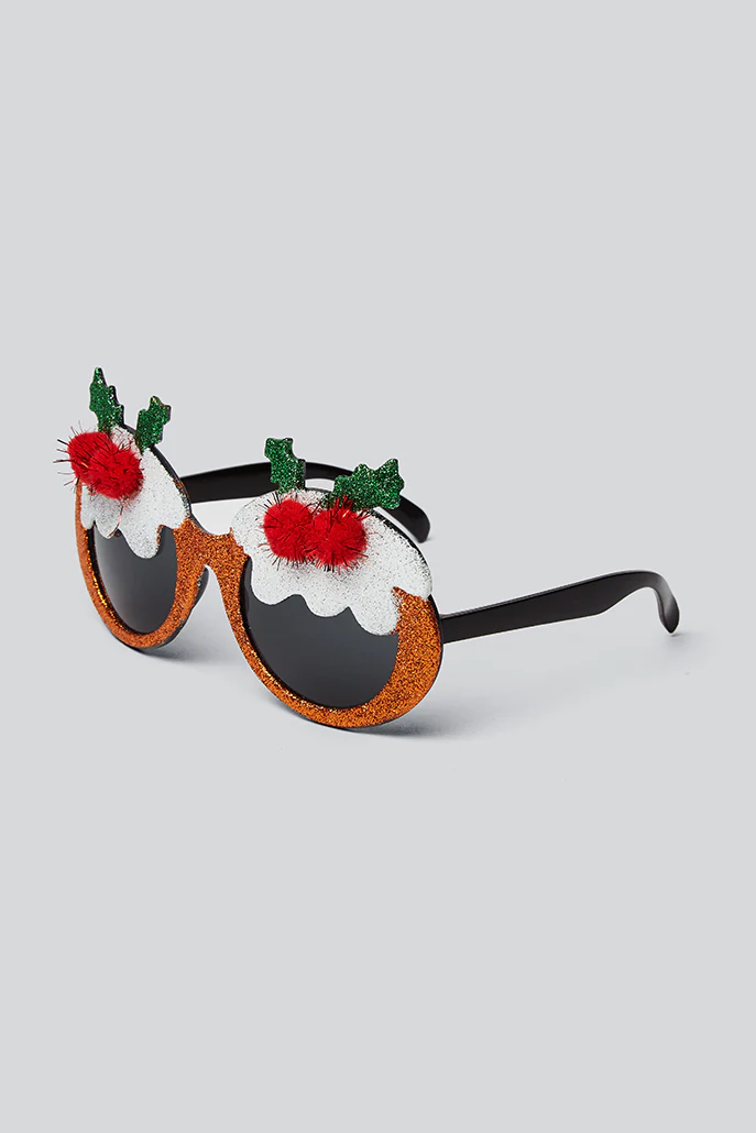 Christmas Pudding Glasses - Image 5