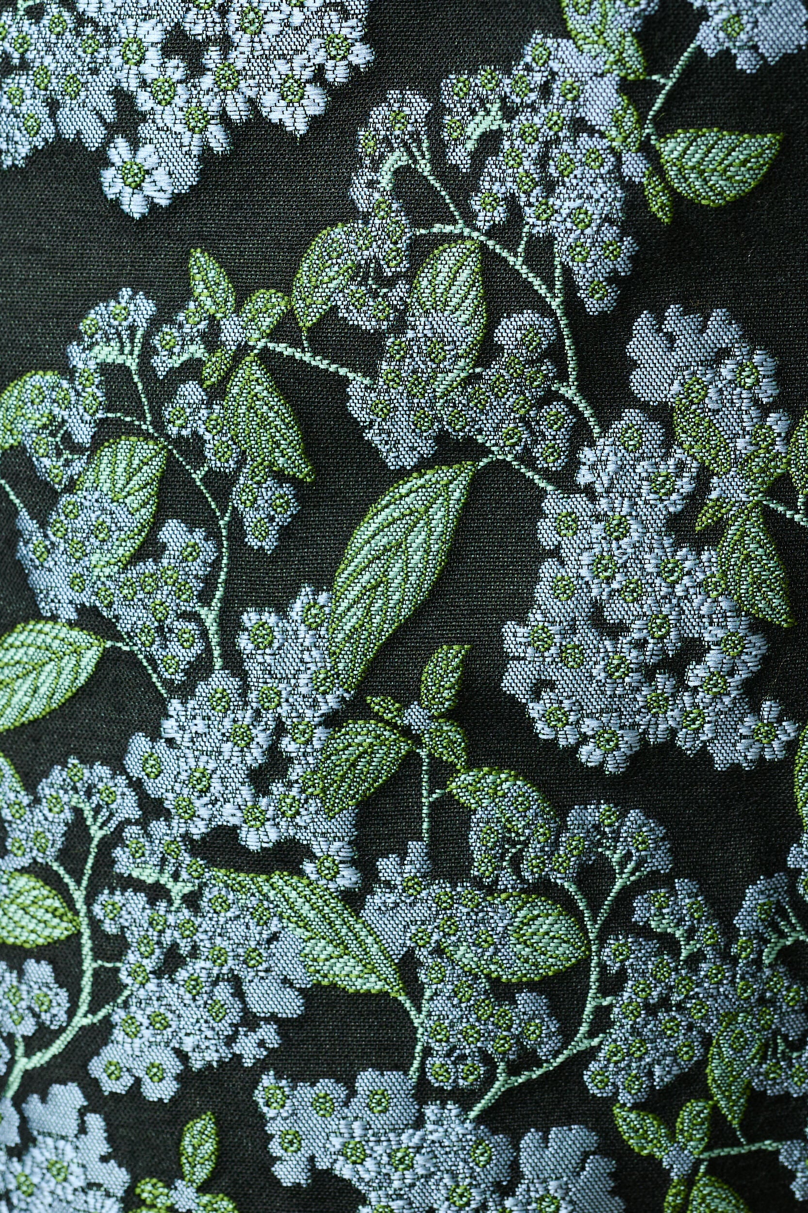 Clementine Blossom Jacquard Peplum Blouse - Image 8