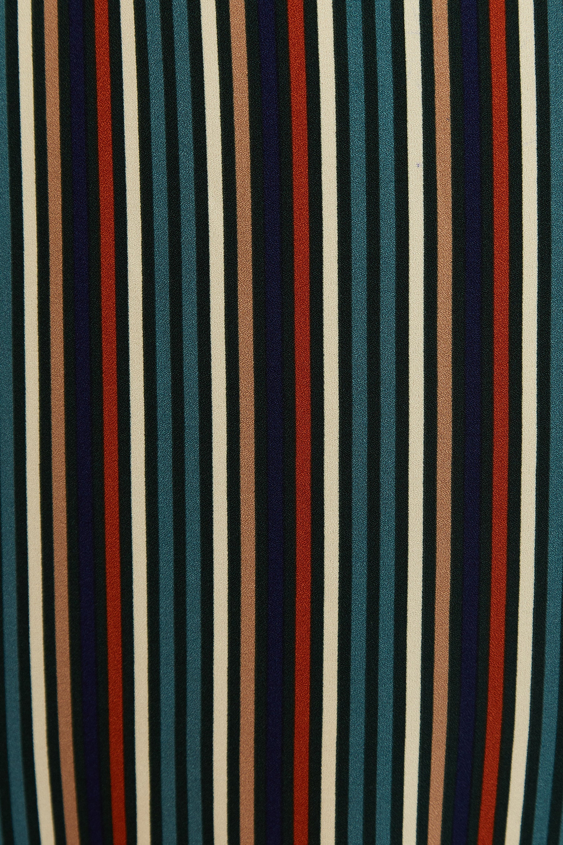 Darcy Winter Stripe Long Sleeve Jumpsuit - Image 6