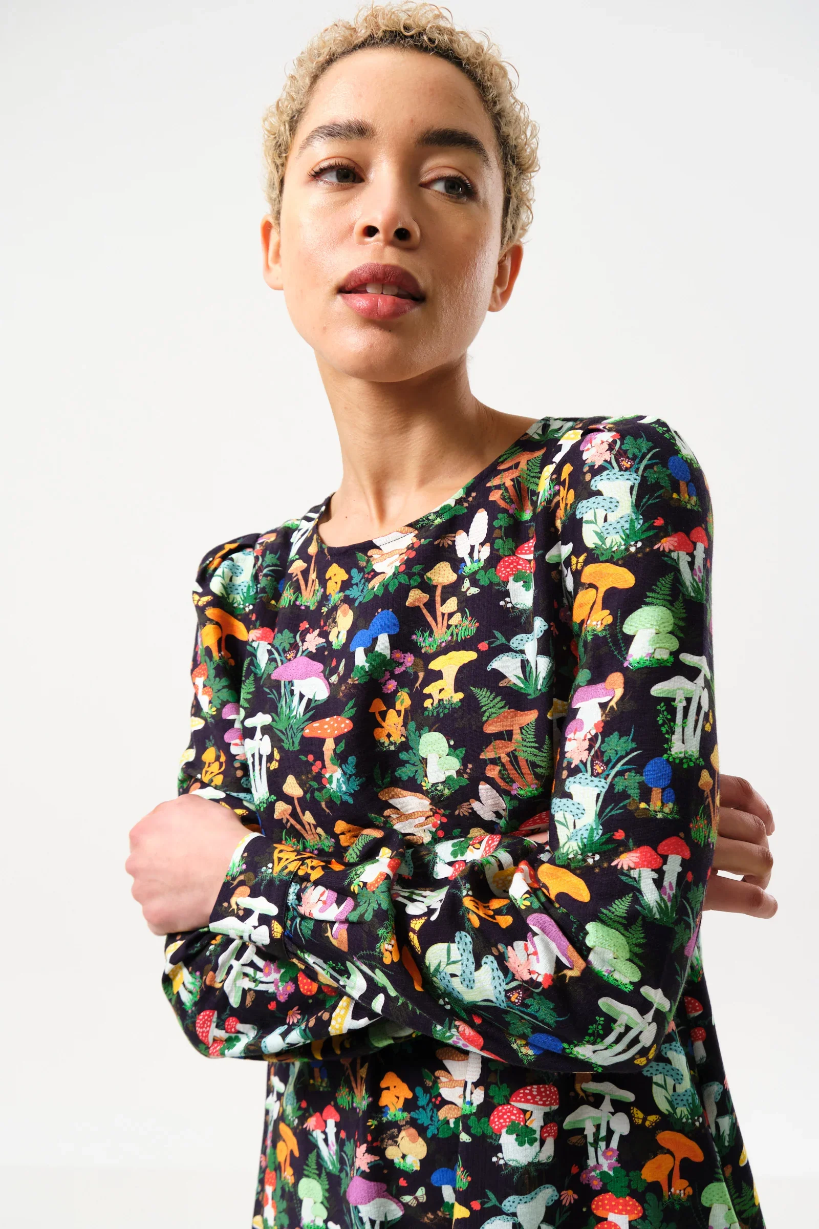 Didee Toadstool Tales Print Mini Dress - Image 5
