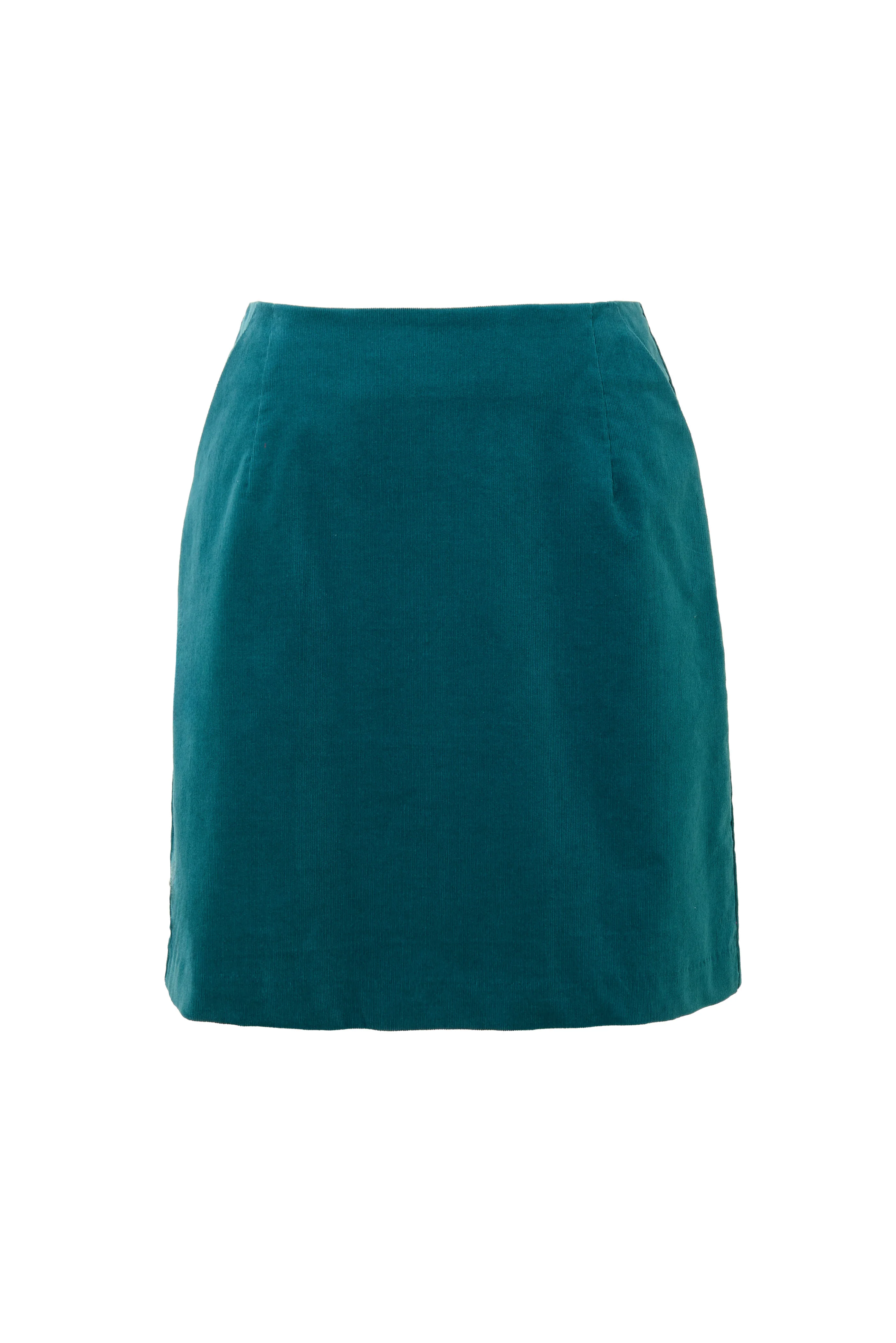 Dylan Babycord Mini Skirt - Petrol - Image 8