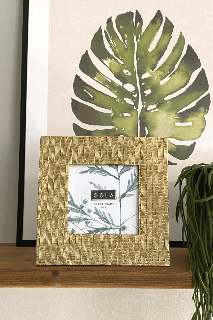Square Gold Photo Frame
