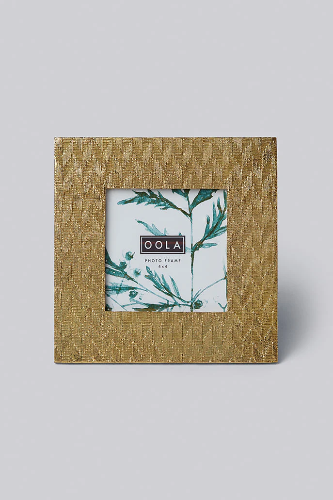 Square Gold Photo Frame - Image 3