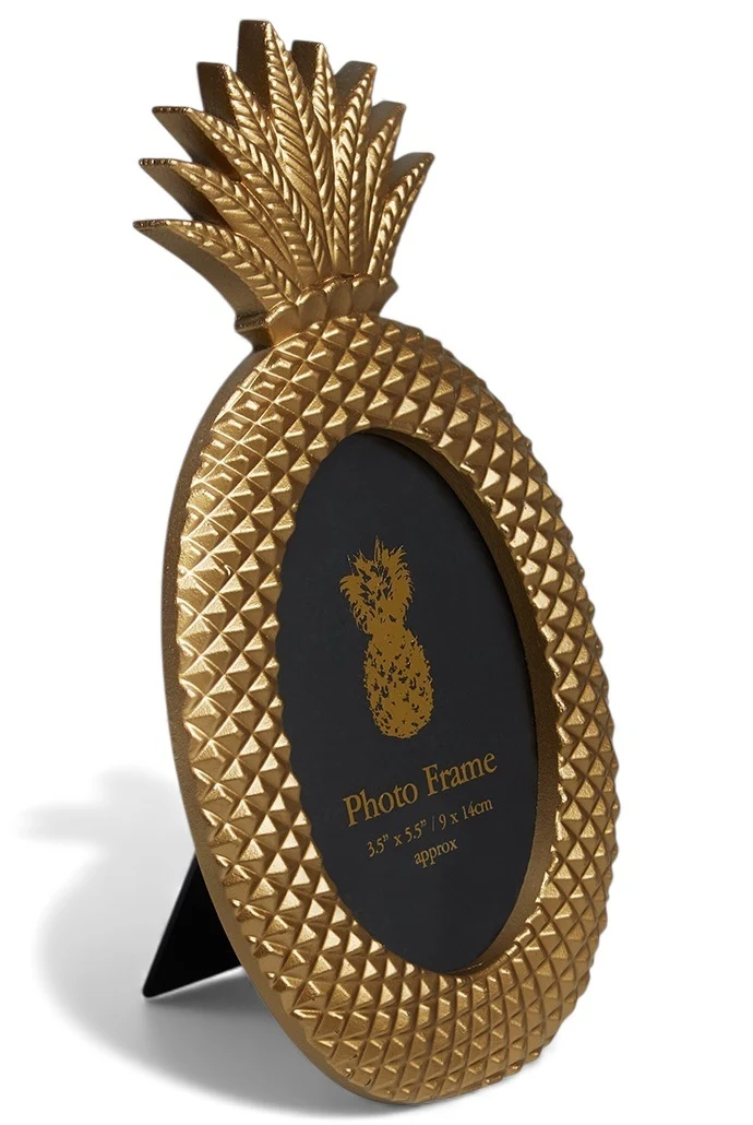 Gold Pineapple Photo Frame - Image 2