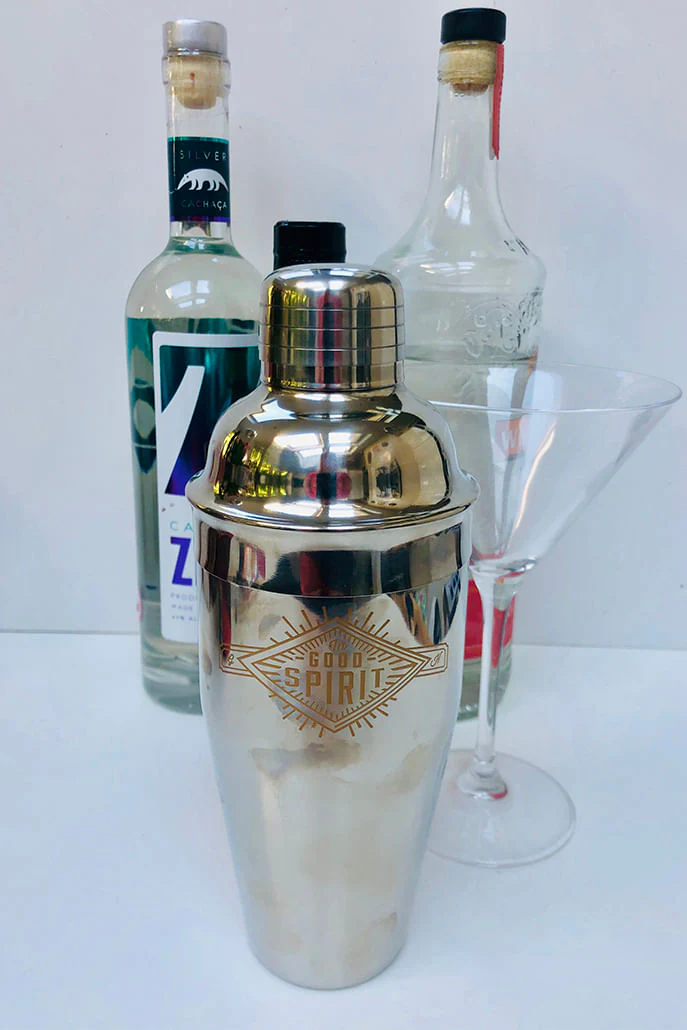 Good Spirit Stainless Steel Cocktail Shaker