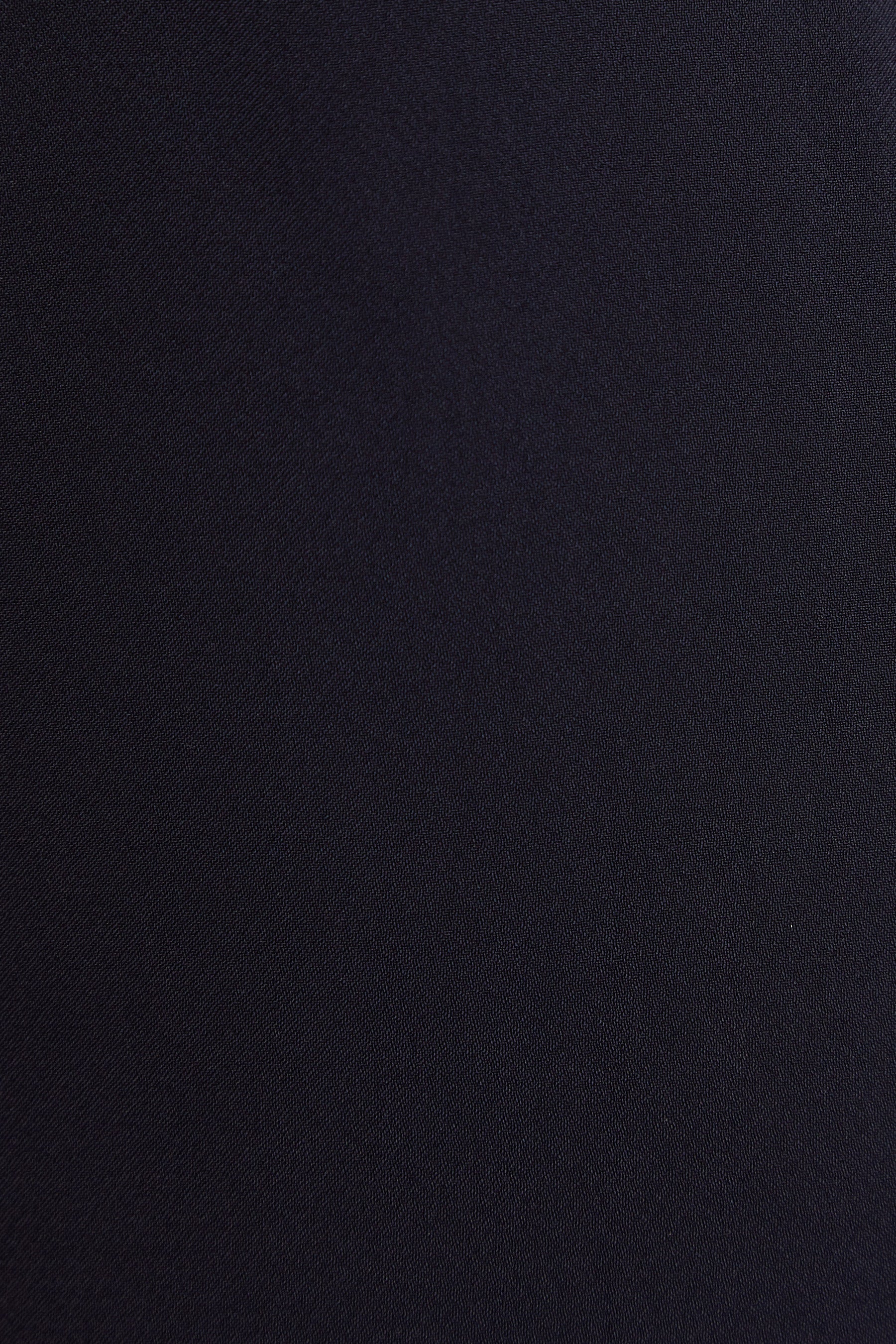 Jakson Sustainable Satin Back Crepe Waistcoat - Navy - Image 8