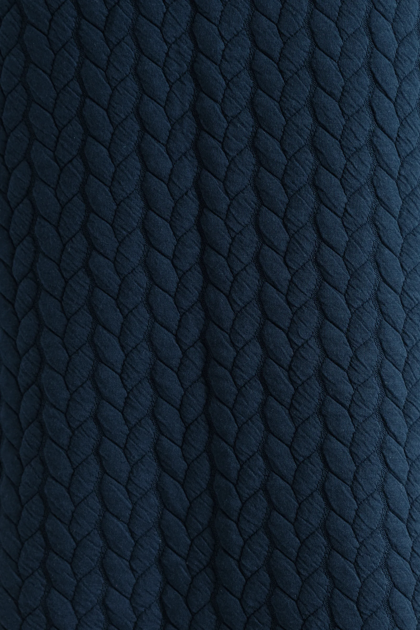 Jessika Plait Mini Dress in Navy - Image 5