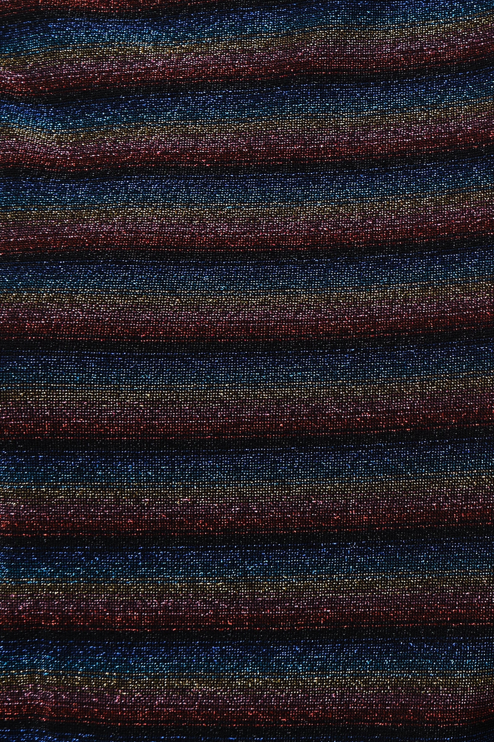 Josiane Sparkle Stripe Boat Neck Top - Gold - Image 5