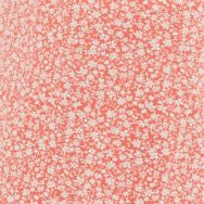 Louche Kiza Micro Blossom Print Short Sleeve Midi Dress In Pink - Image 6