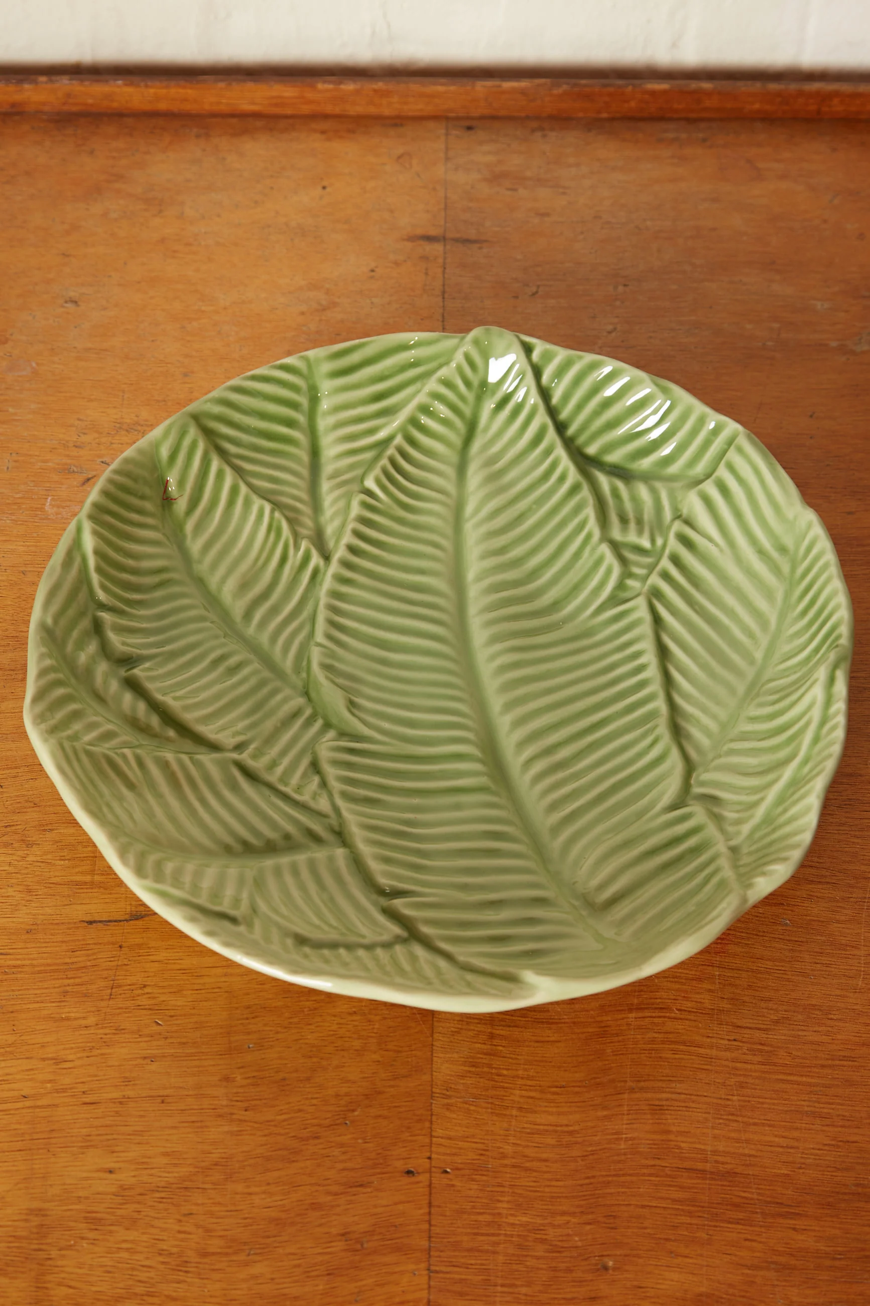 Large Embossed Fern Platter - Image 3