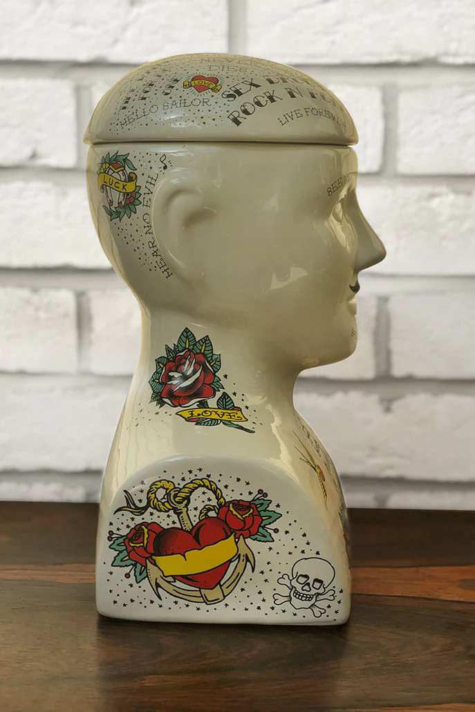 Large Phrenology Head - Image 5