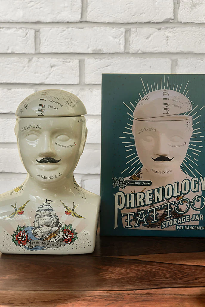 Large Phrenology Head - Image 6