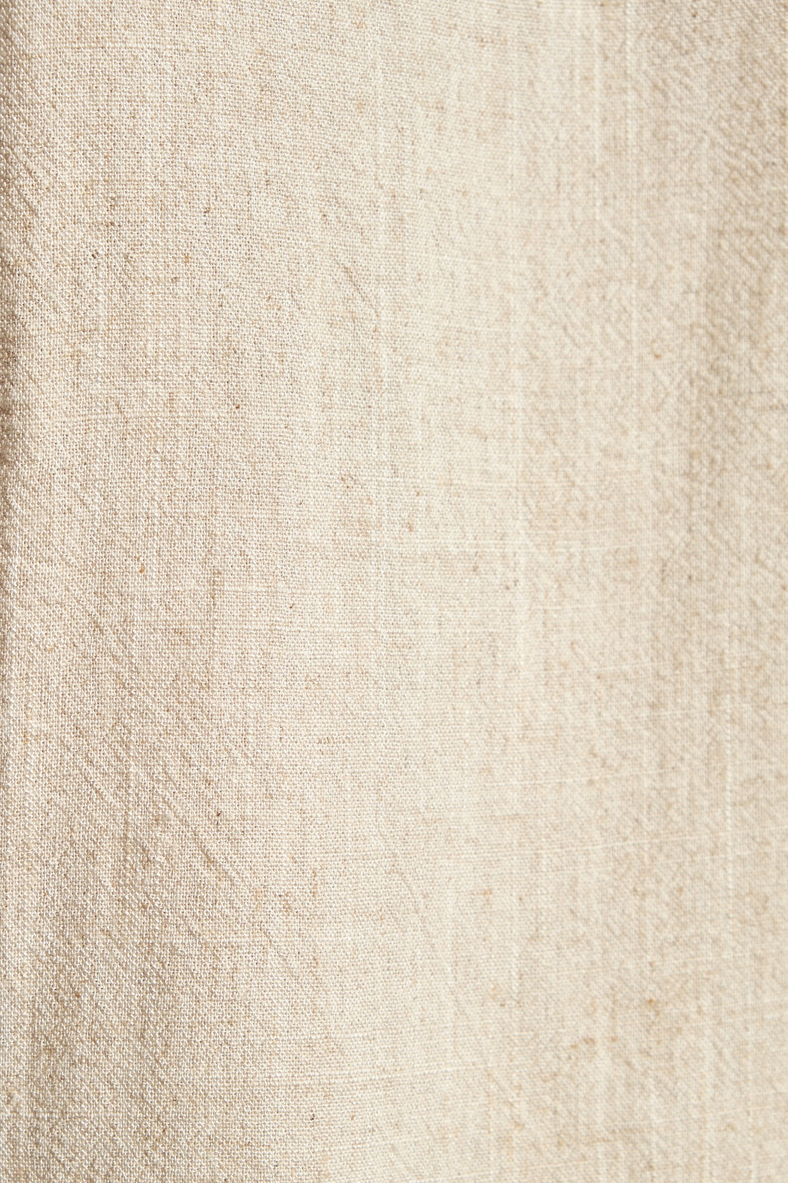 Lloyd Linen Mix Side Button Midi Skirt - Natural - Image 4