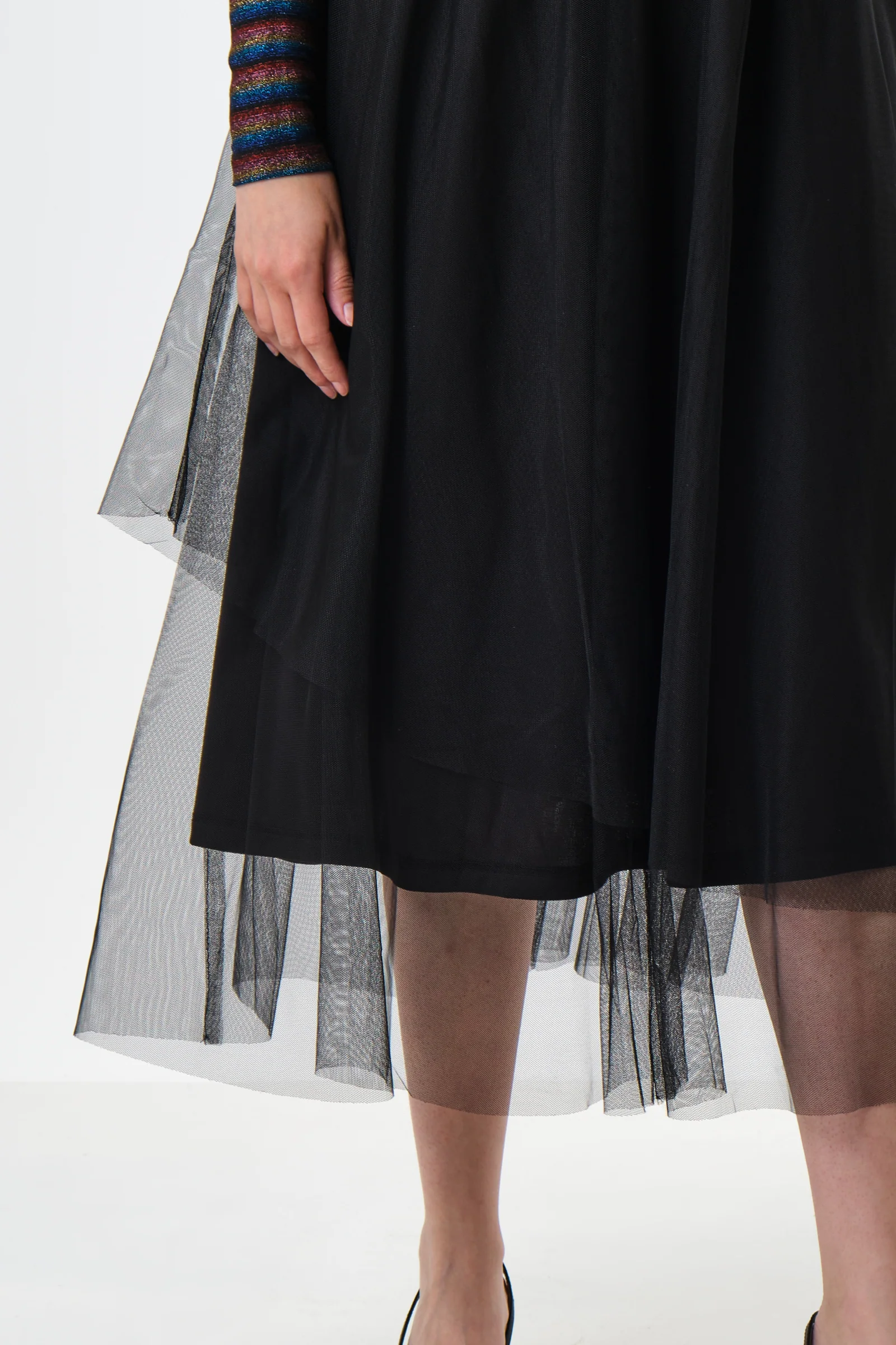 Bertin Tulle Midi Skirt - Image 3