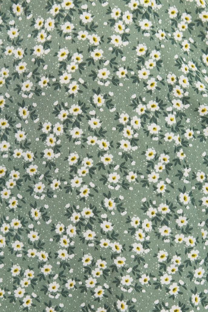 Louche Cathleen Double Daisy Print Mini Tea Dress - Image 5