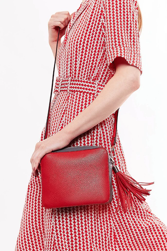 Louche Daisy Camera Bag With Tassel - Image 4