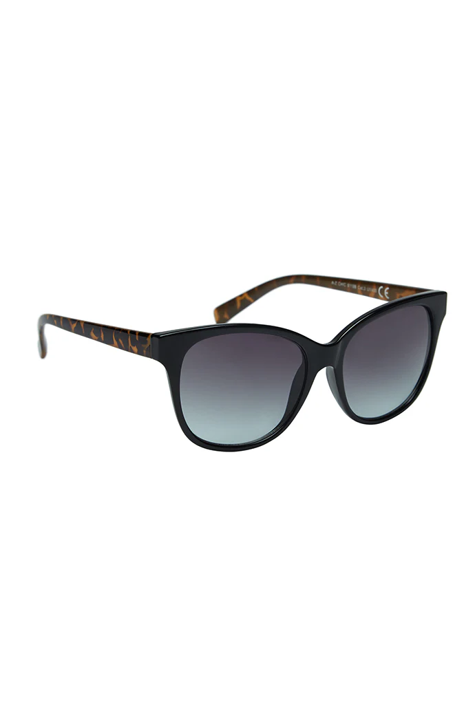 Louche Dena Core Sunglasses Tortoiseshell - Image 3