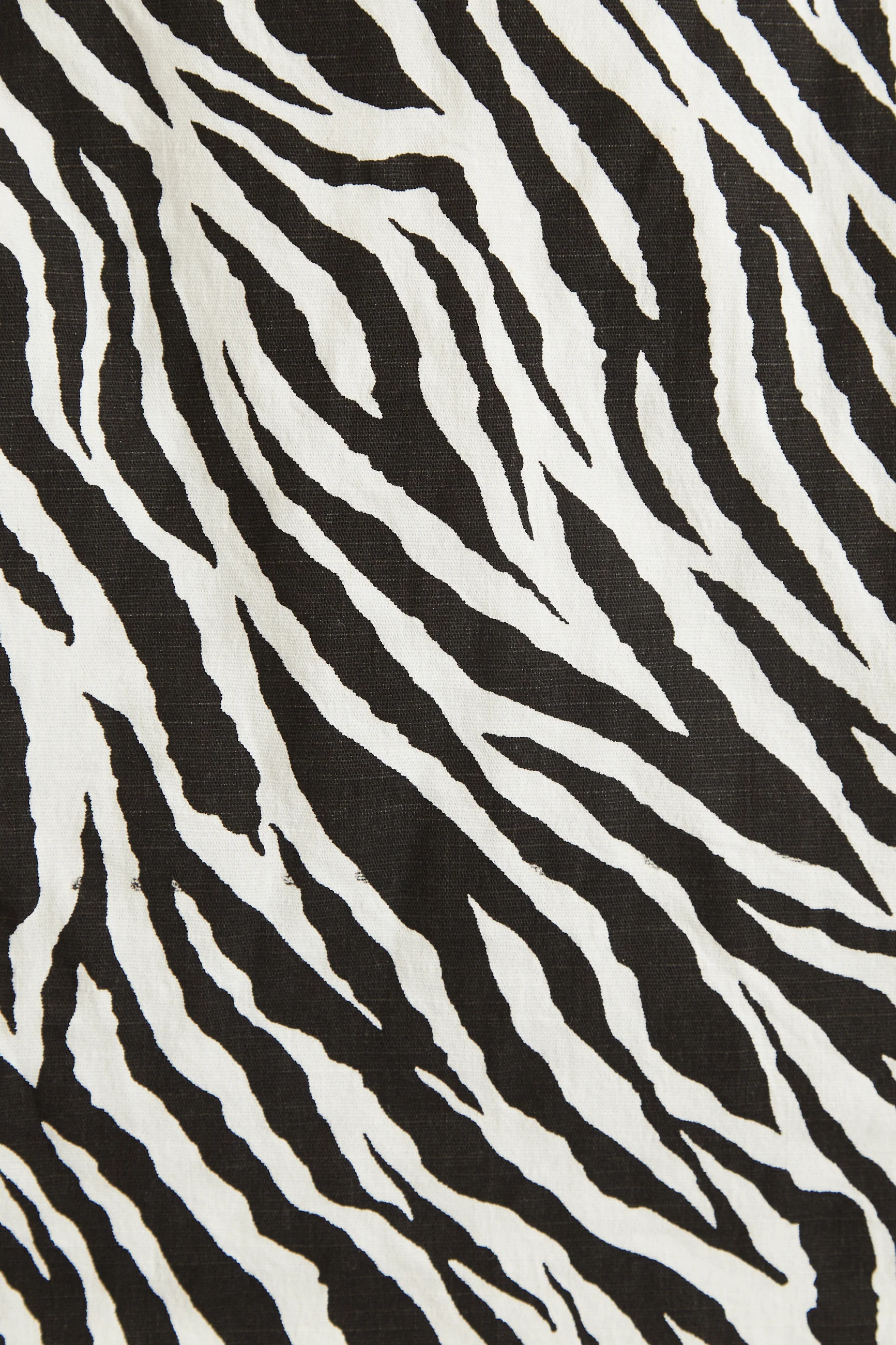 Dylan Zebra Print A Line Mini Skirt - Image 6