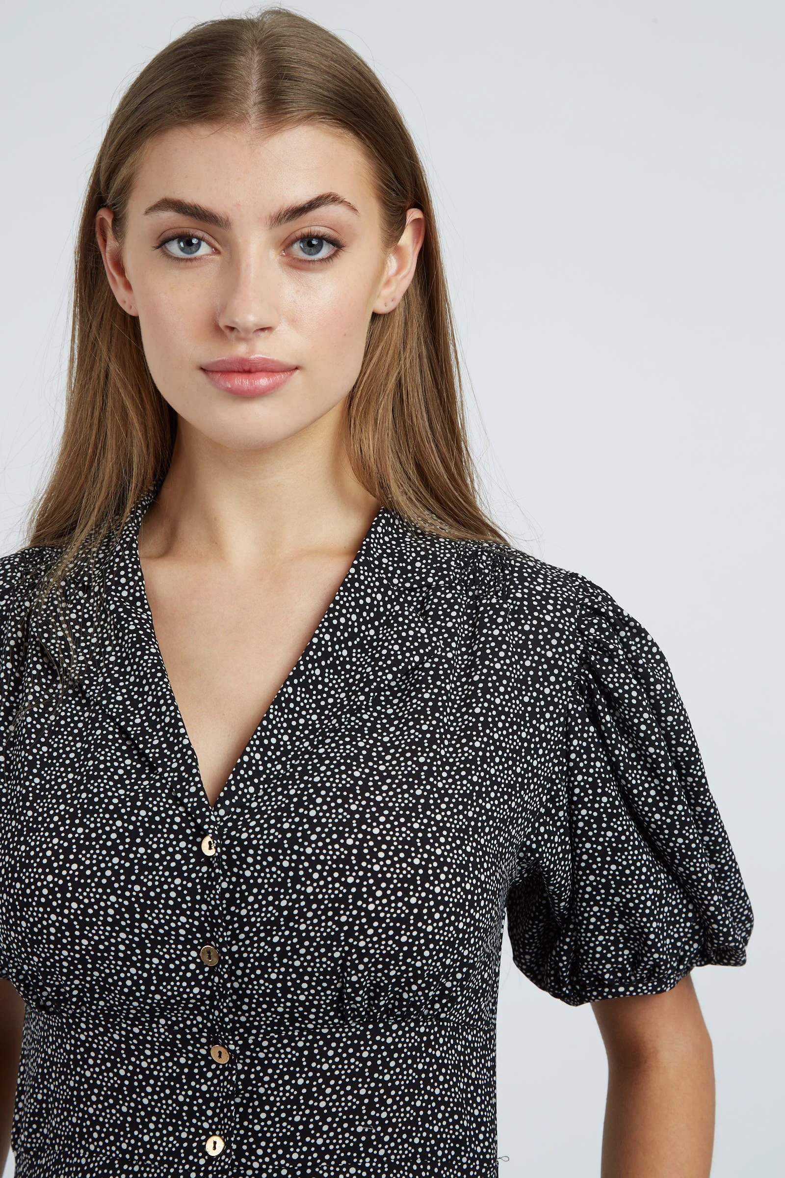Echo Galaxy Dot Midi Dress - Image 3