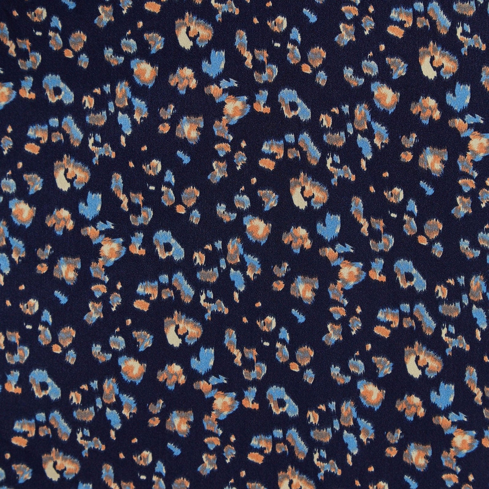 Louche Georgia Animal Blues Print Statement Sleeve Mini Dress - Image 6