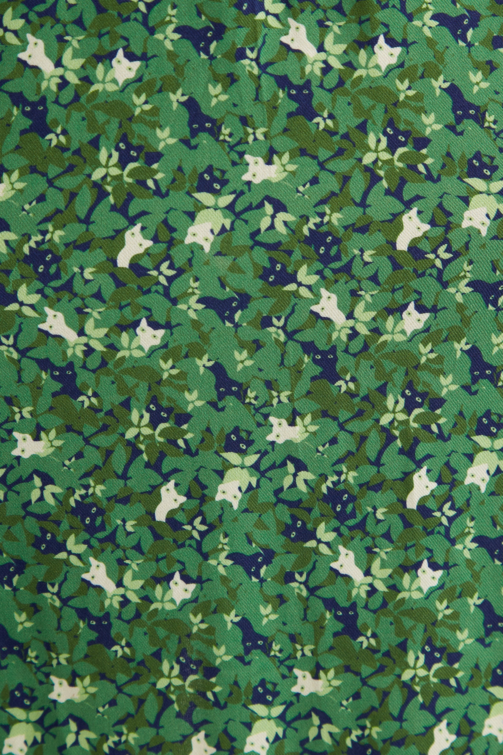 Louche Hedi Cat Camo Long Sleeved Mini Dress - Image 6