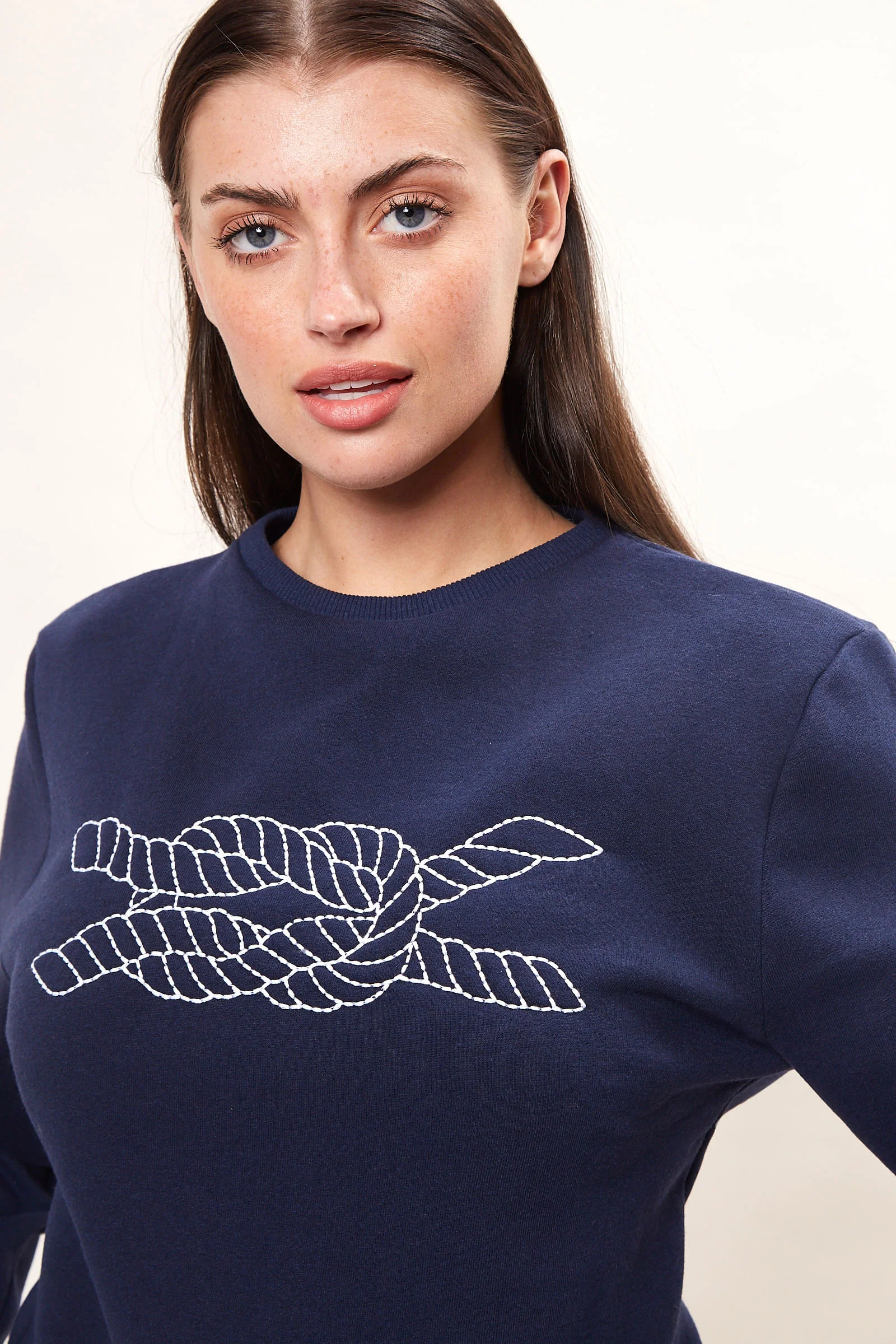 Jan Knot Embroidered Sweatshirt - Image 3