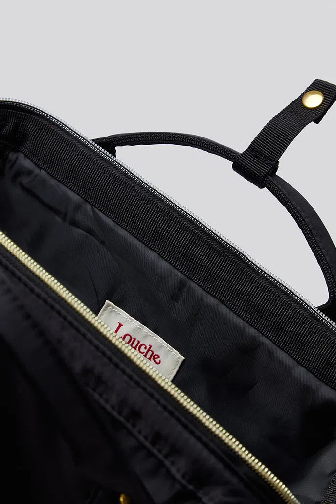 Louche Lexi Framed Backpack - Black - Image 4