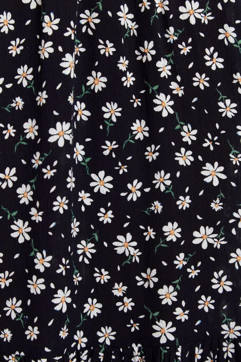 Loe Daisy Drop Bardot Midi Dress - Image 4