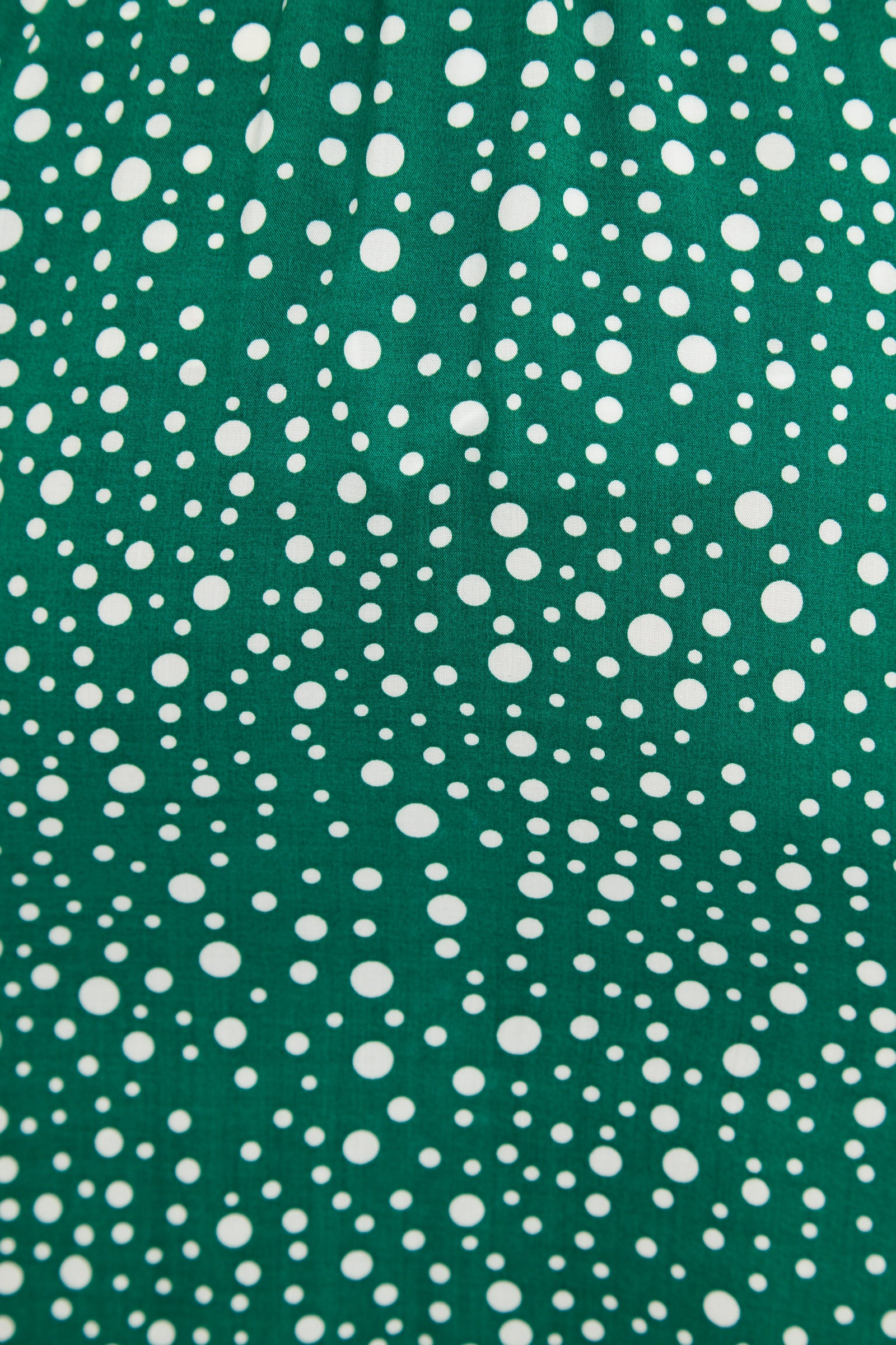 Louche Mara Spot It Print Ruffle Hem Wrap Midi Skirt Green - Image 5