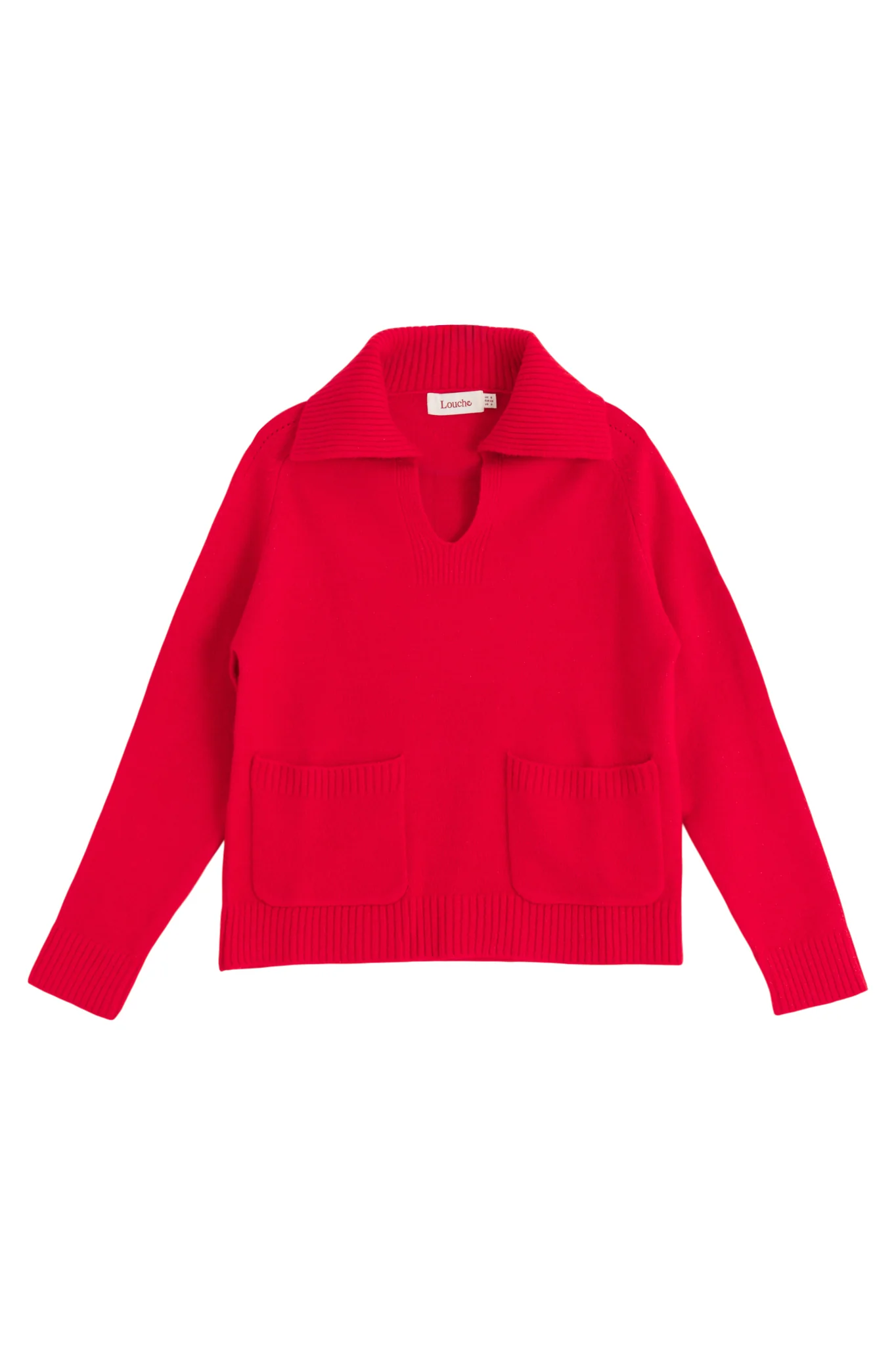 Margina Collared 2 Pocket Sweater